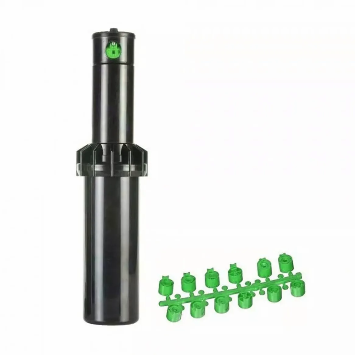 [Pack 10] Irrigatore Rain S075 D + Ugelli | Regolazione della distanza e della portata | Ideale per giardini medi, uso sostenibile | Portata 9,4-14,3 m, filettatura 3/4 femmina