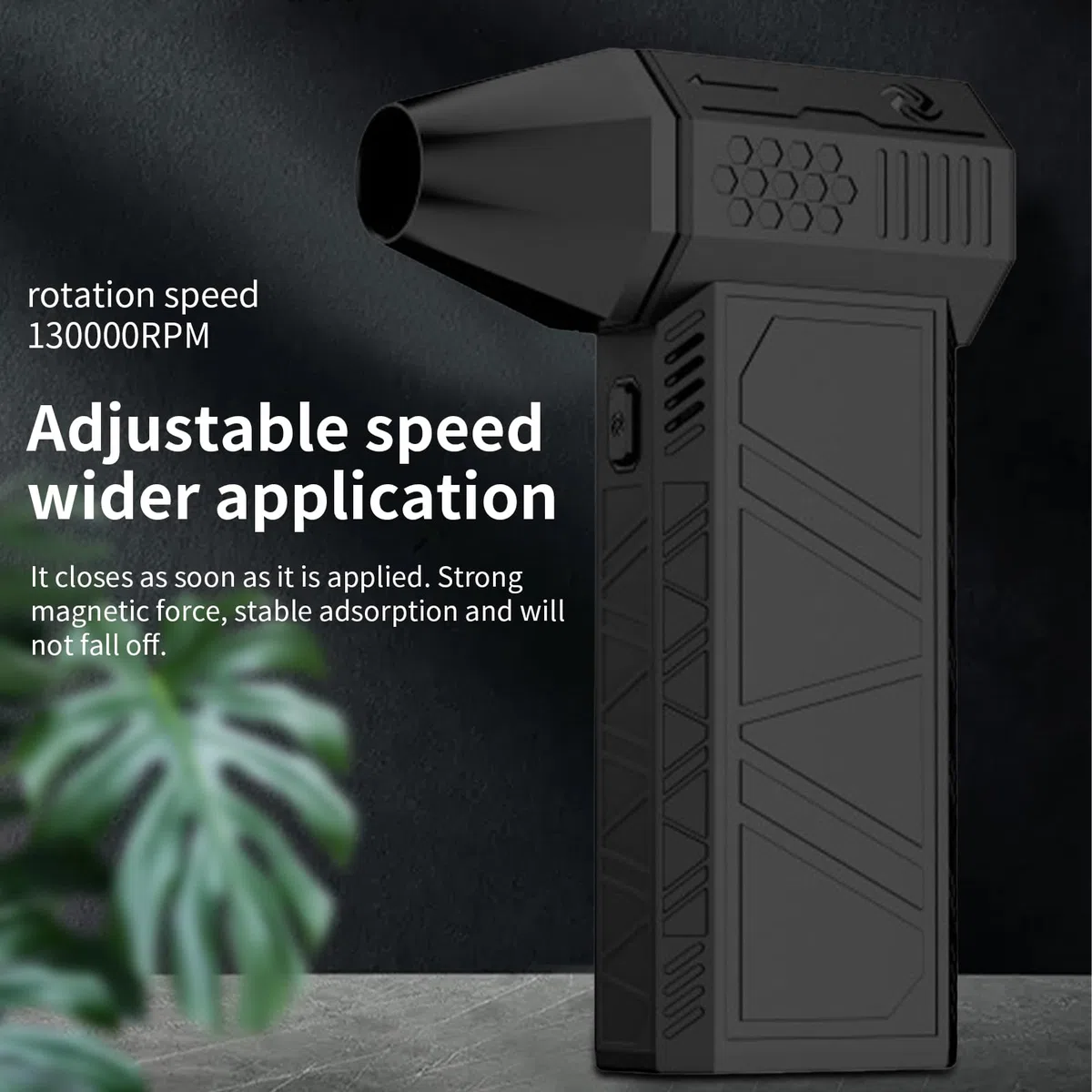 Soffiatore Per Barbecue Portatile Batteria Ricaricabile Da 3000 mAh | Utensili per Barbecue Soffiatore Portatile Ricaricabile per Attività all'Aperto come Campeggio e Barbecue