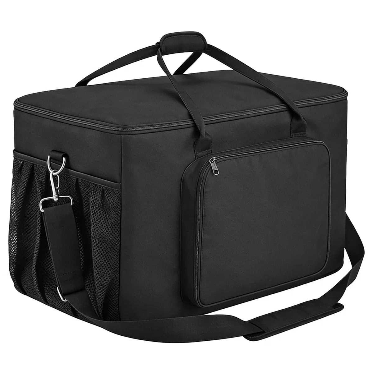 Borsa per il trasporto per barbecue, impermeabile per Ninja Woodfire OO101EU OG701 OG751, 600D, in tessuto Oxford per esterni, con tasche per accessori da forno per pizza