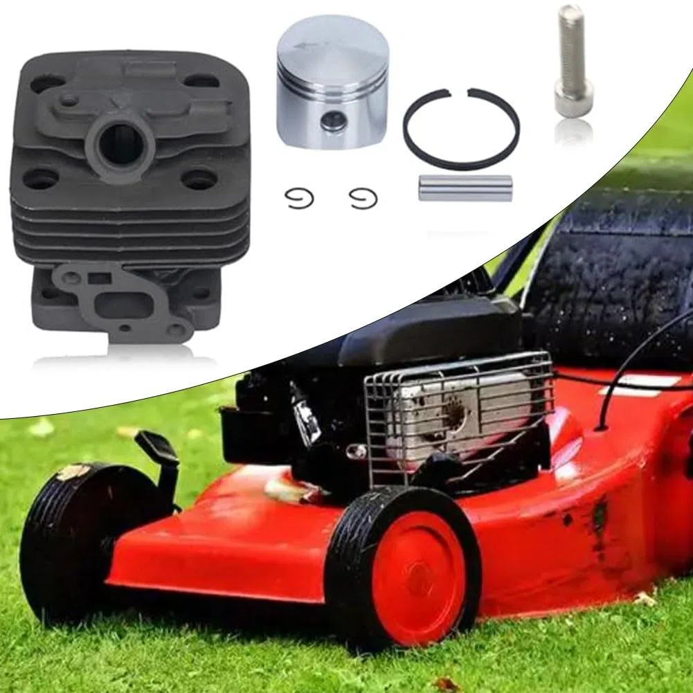 Kit pistone cilindro da 34 mm per Echo PB-260I PB-260L PE-260 PE-261 EDR-260 SRM-260, set di ricostruzione motore in alluminio con anelli di sicurezza