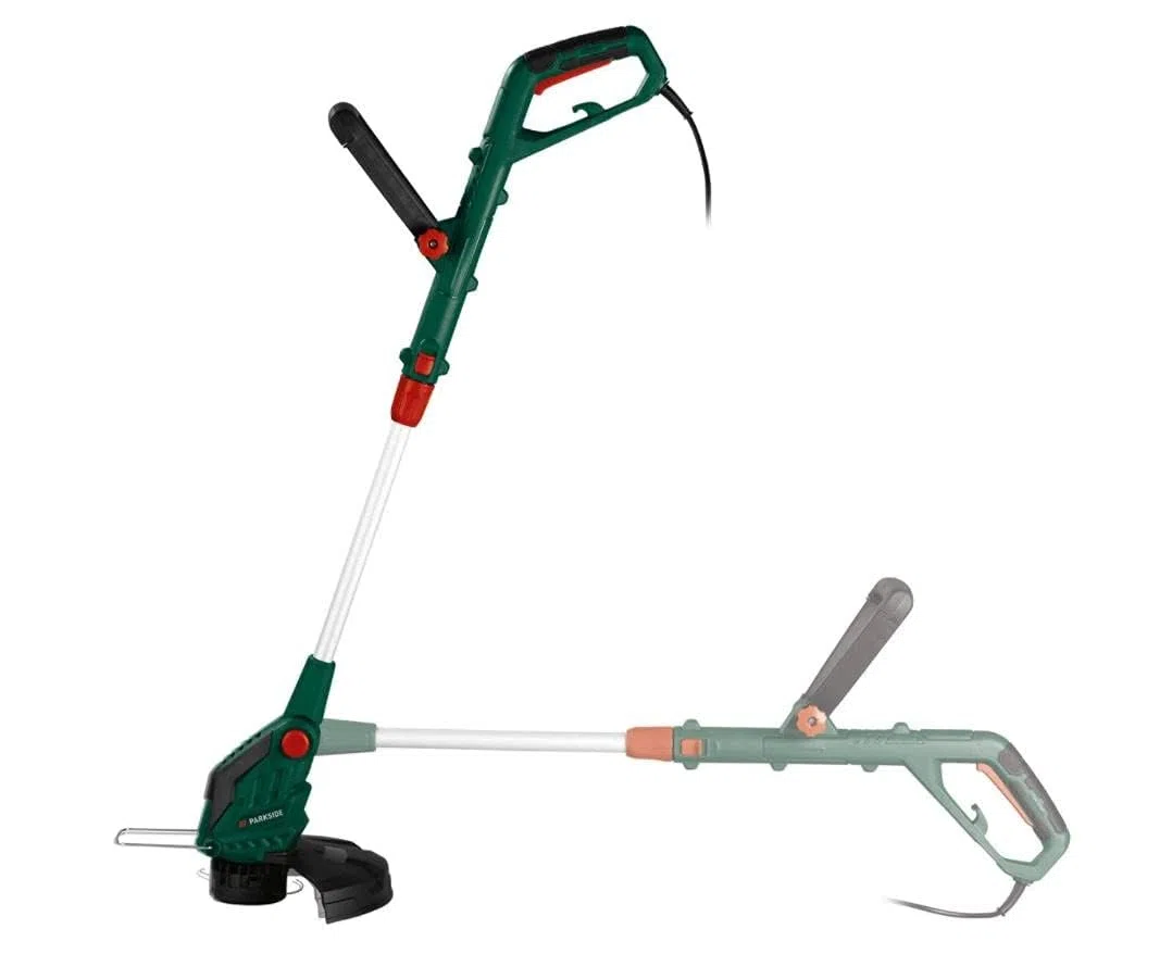 PARKSIDE PRT 550 A5, 550 W Tagliaerba a filo Nero Stile elettrico Walk Mowers