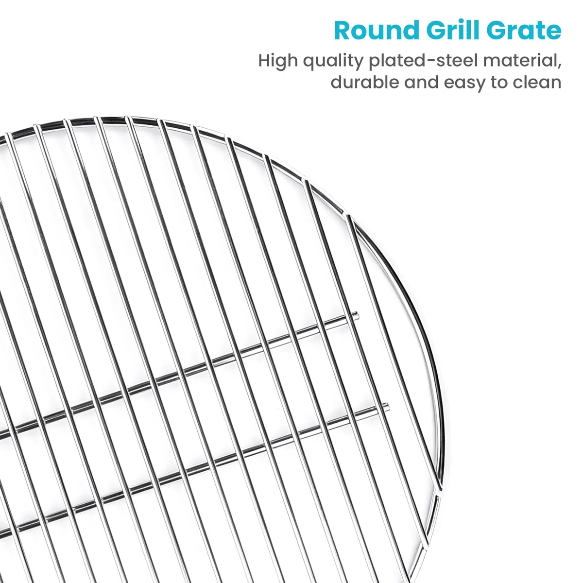 Griglia per carbone, diametro 43 cm (senza griglia), ricambio per barbecue a carbonella Weber da 57 cm, One Touch, Performer, Bar-B-Kkettle, Master-Touch, compatibile con Weber 7441