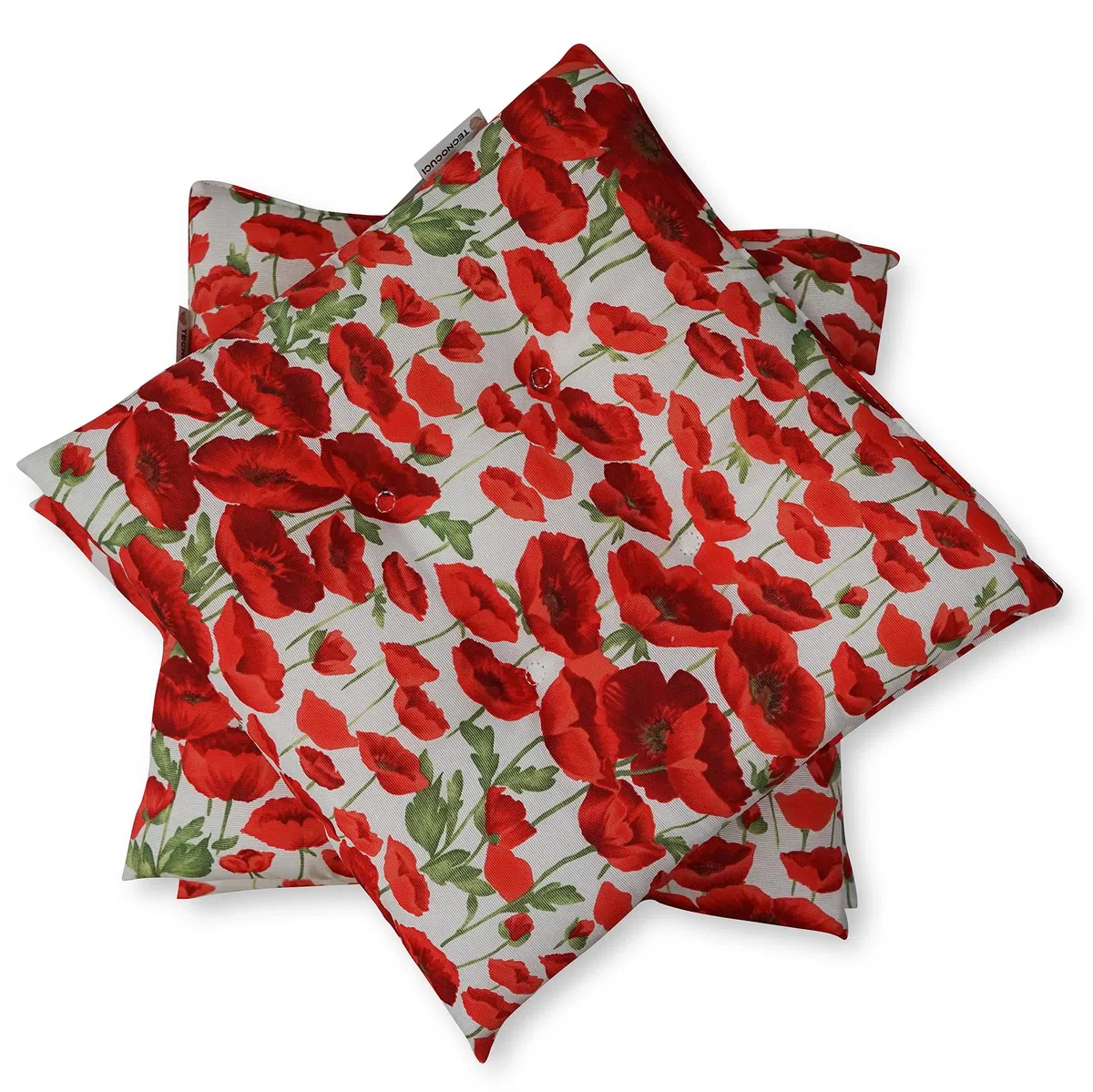 Cuscini per Sedie - Set da 4 Cuscini - 100% Made in Italy - Ideali per interni (cucina, sala da pranzo) ed esterni (cortile, giardino)