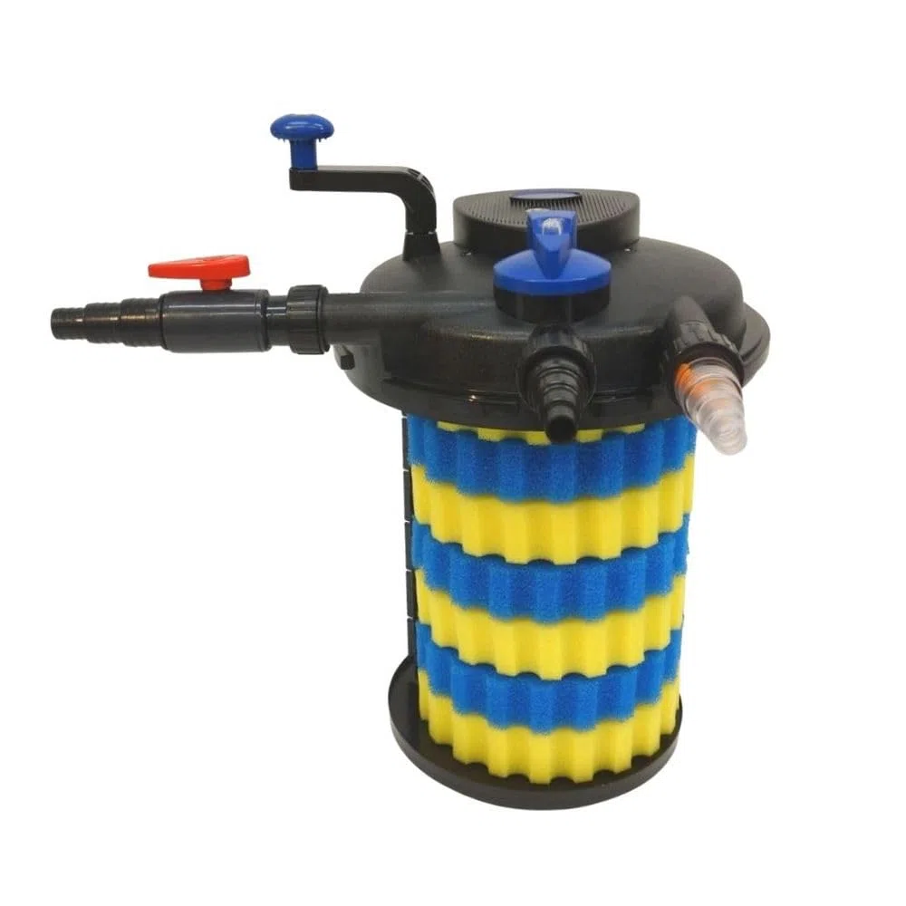 CPF 15000 Bio Stampa stagno filtro 30000l Filtro stagno torrente incl.18 Watt Uvc chiarificatore