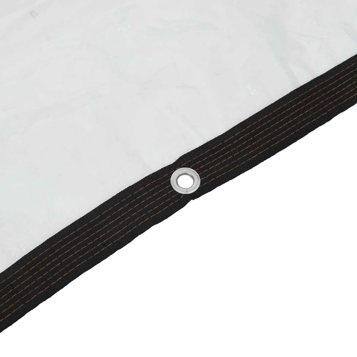 Telo con Occhielli Trasparente 5 x 10 m Polietilene, Casa e Giardino,Prato e Giardino,Giardinaggio,Pacciame, 5.4kg-3429323