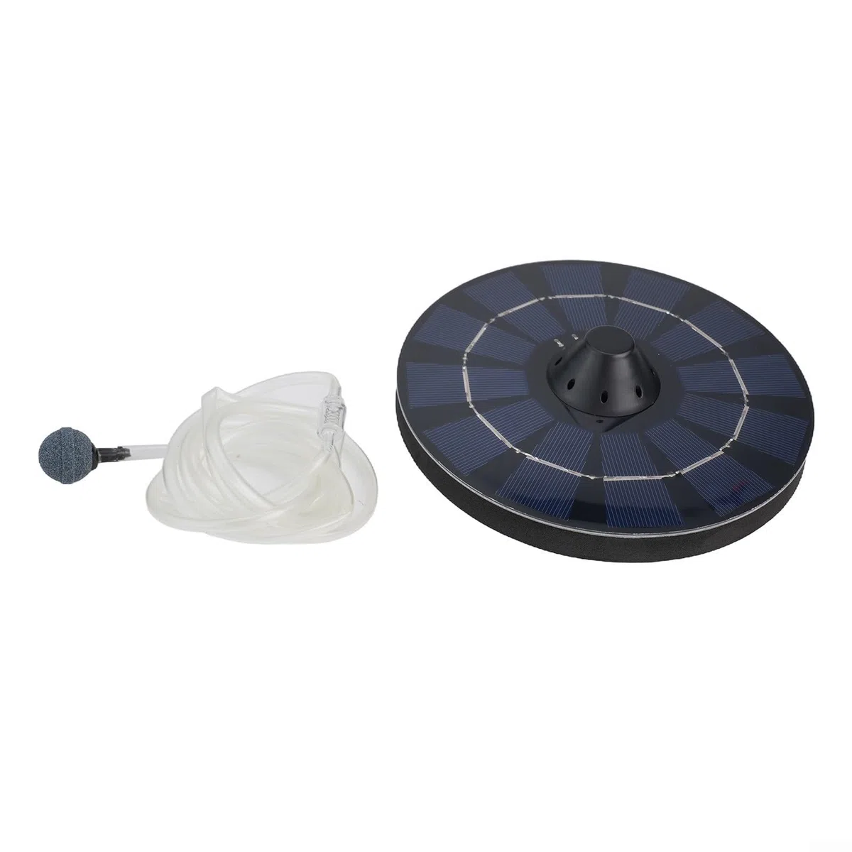 Aeratore solare per laghetti, pompa per ossigeno, aeratore per laghetti, pompa per ossigeno, con pietra a bolle e tubo dell'aria per laghetti, fontana