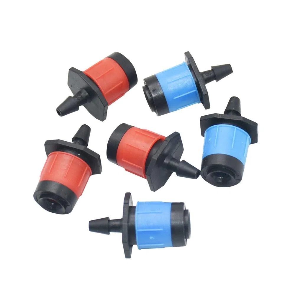 Irrigatore da giardino, Gocciolatore regolabile a 360 gradi POM | Irrigazione del giardino: 400 irrigatori regolabili a 360 gradi con tubo da 1/4 con guarnizione