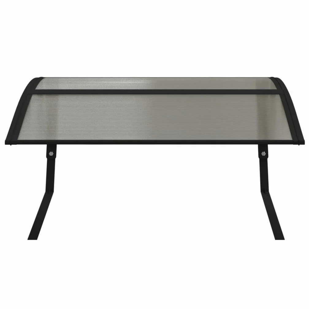 Gecheer Garage per Robot Tosaerba, Protezione Intemperie Inclinata, 80x101x46 cm, Policarbonato PC e Metallo, Capanno per Robot Tagliaerba per Prato e Superficie Piana