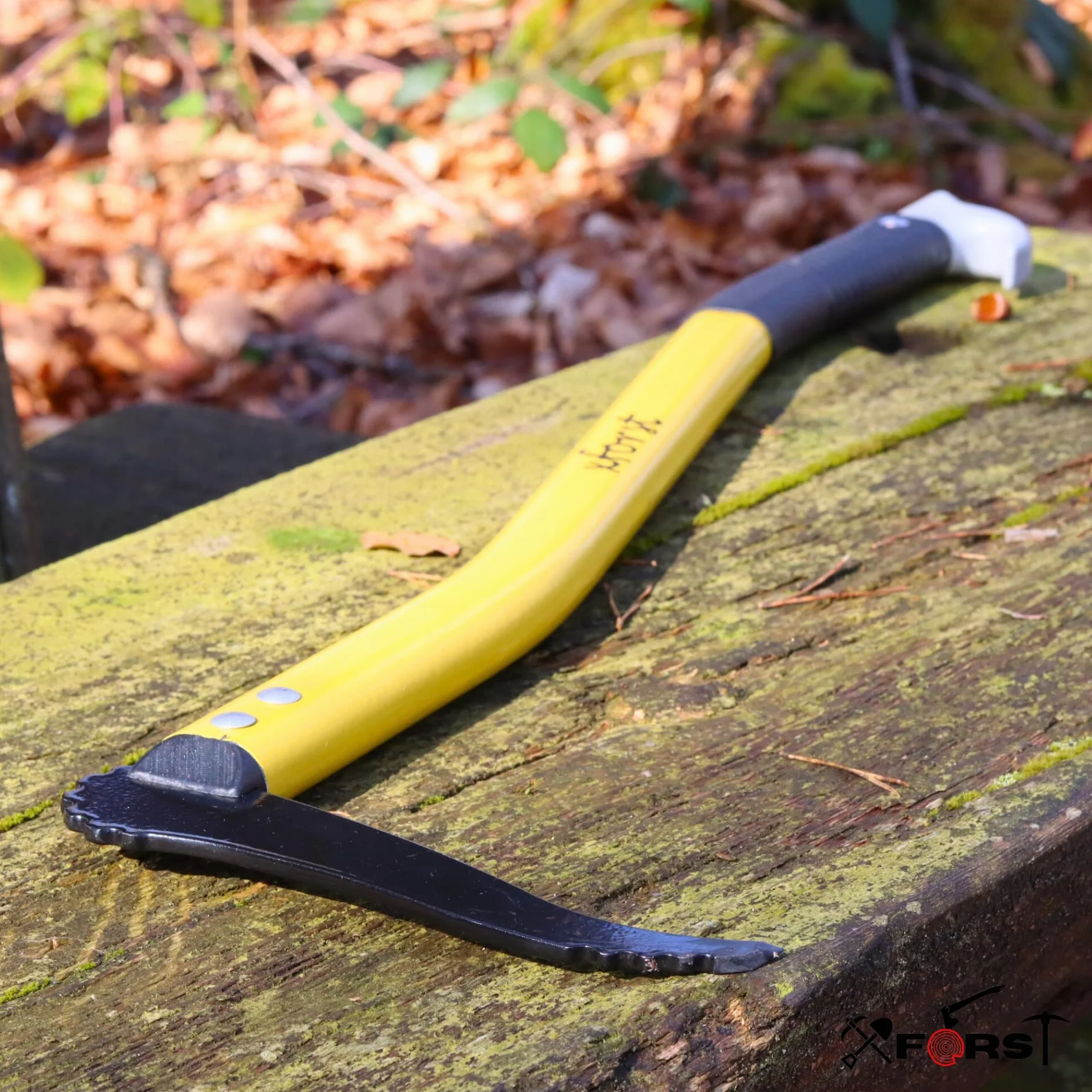 Xforst Zappino Tiratronchi 75 cm con Manico in Alluminio Rinforzato in Fibra di Vetro – Giratronchi Forestale Leggero 0,57 kg, Testa Acciaio al Carbonio, Sappie a Mano Professionale X-PAL75x