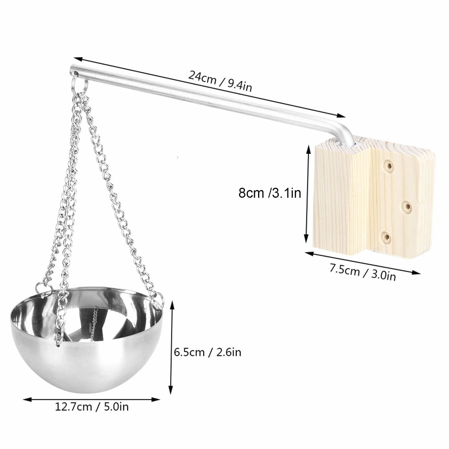 Jenngaoo Ciotola per Sauna, Coppa Olio per Aromaterapia per Sauna, 120ml Aroma Tazza di Olio Essenziale in Acciaio Inossidabile Accessori per Sauna e Spa
