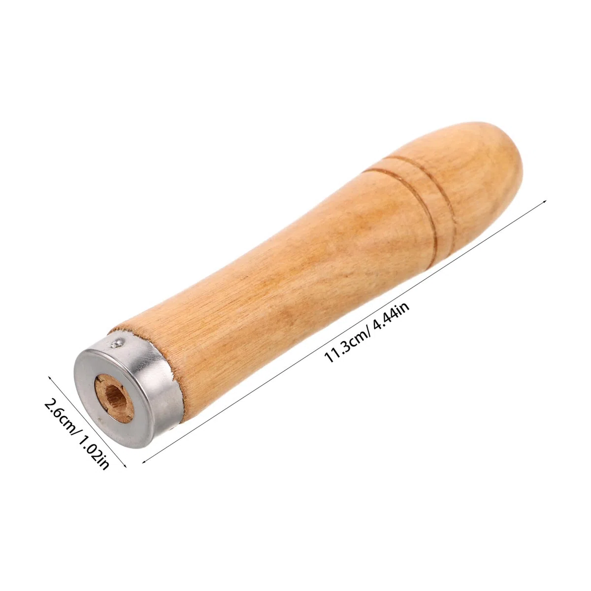 Homoyoyo 14 pezzi Manici in Legno Ergonomici per Accessori Barbecue Grip Antiscivolo e Resistenti al Calore per Forchette Spiedo Manico Sostitutivo Multifunzione per Attrezzi da Grigliata