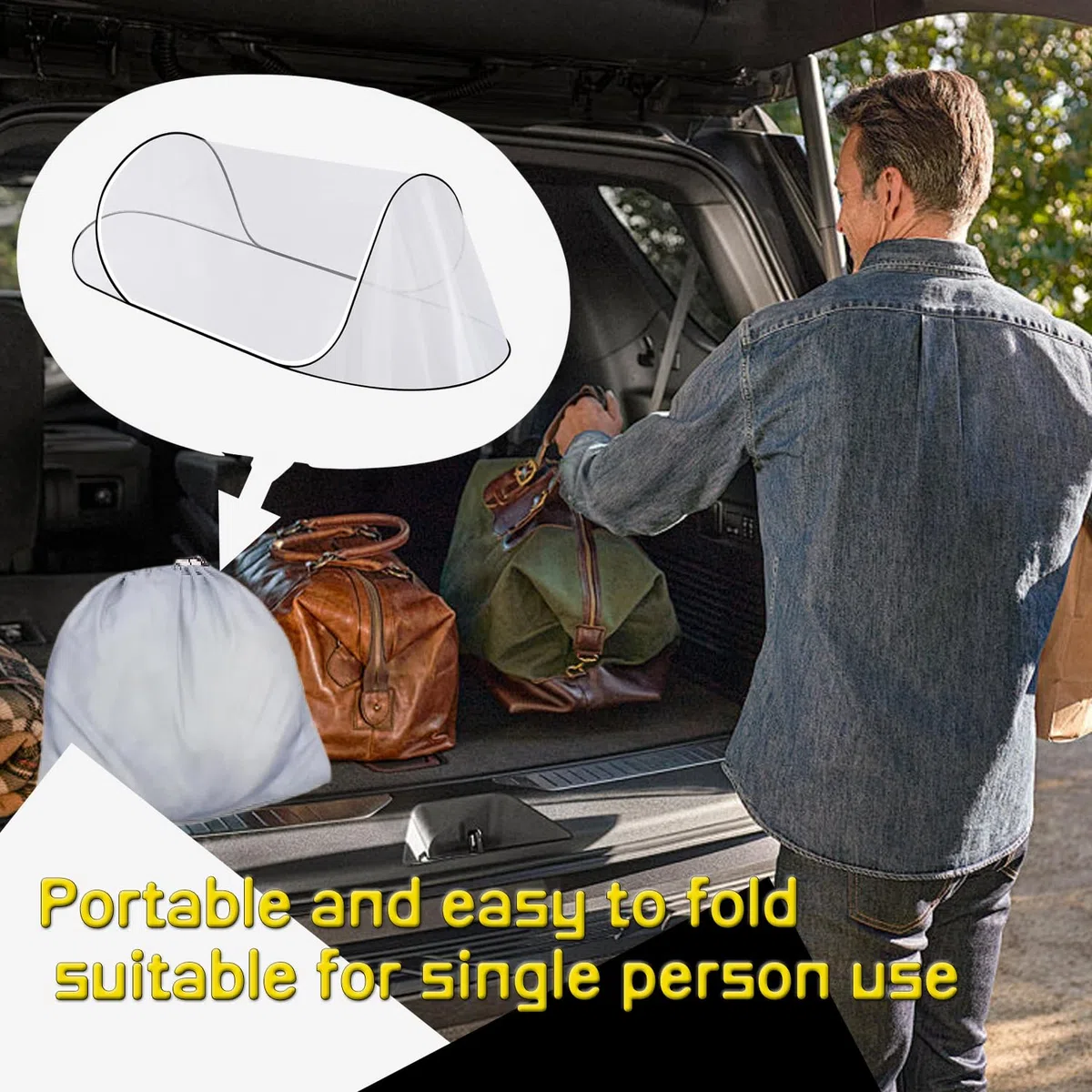 Zanzariera Pop Up, 200 x 80 x 56 cm Pieghevole zanzariera, Zanzariera da Viaggio, Zanzariera Pieghevole Per Letto Singolo, Zanzariera Per Campeggio, Adatto Per Uso Interno Ed Esterno