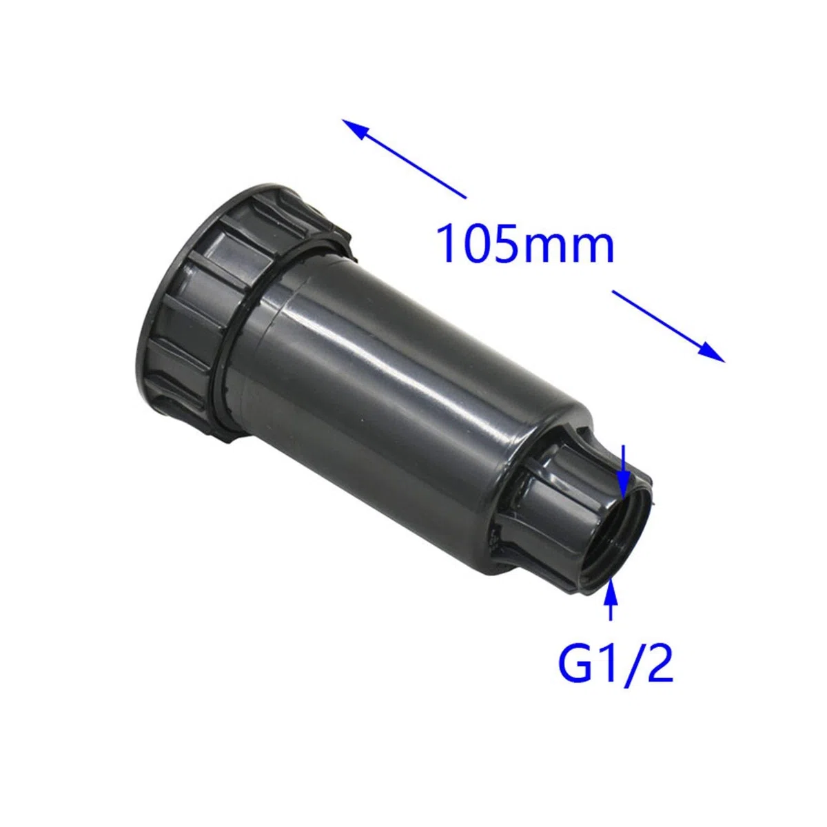 Xiaochen Tubo da Giardino Quick Connect 1/2" Filettatura Interna Pop-up Annaffiatore, Prato, spruzzatore 360 ​​Gradi, Regolabile Volume Spray, 15 pc for Il Giardino (Color : 180 Degree)