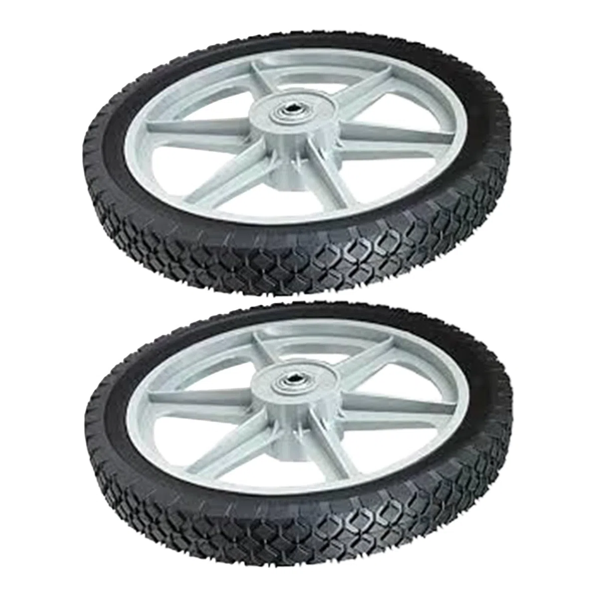 335110B - Ruota in plastica con raggi, 35,6 x 4,4 cm, compatibile con MaxPower, 2 pezzi