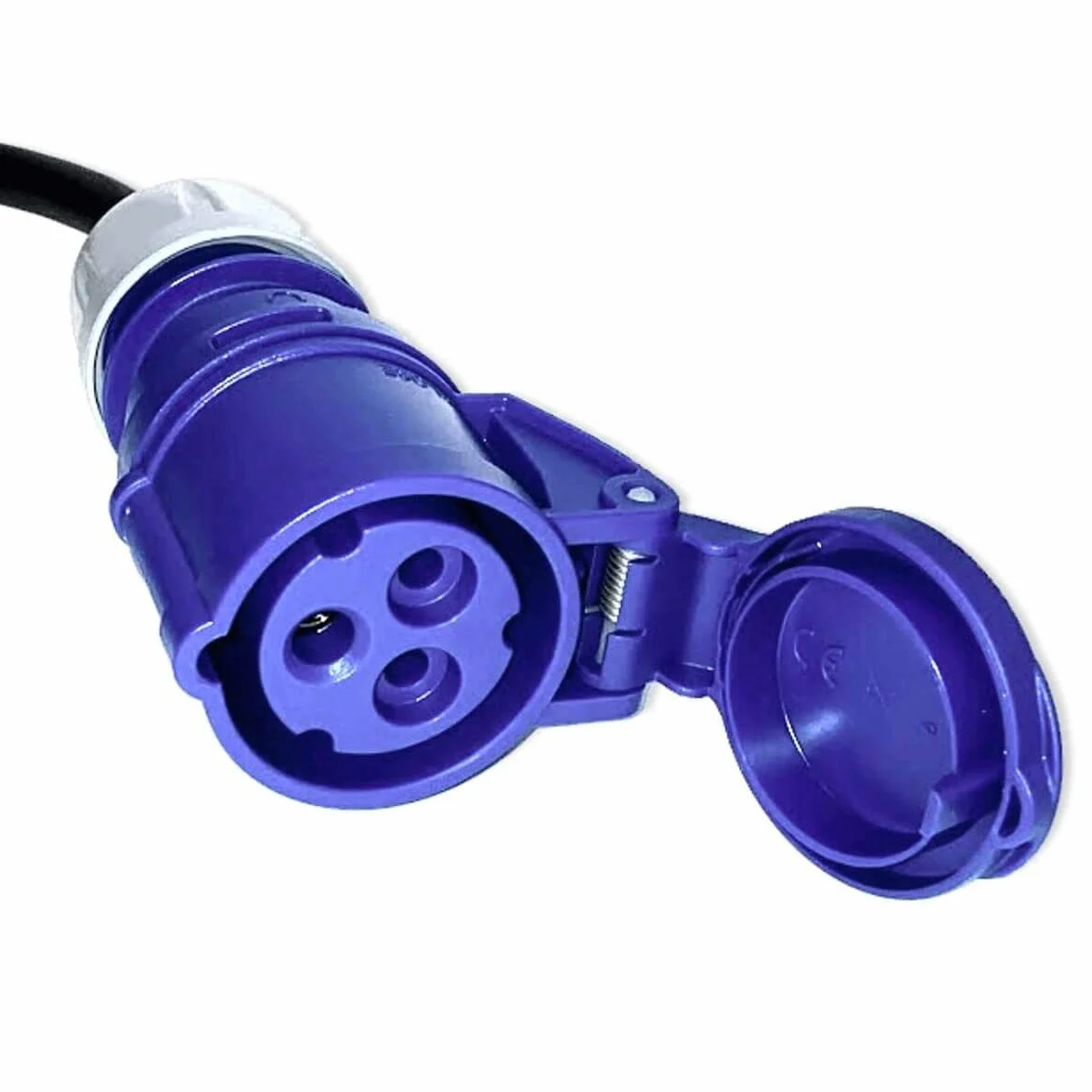 Adattatore campeggio CEE cavo spina di accoppiamento scatola di protezione set - per campeggio, barca, camper e caravan - Cavo H07RN-F 3x2,5 mm² Adattatore di alimentazione 230V 16A