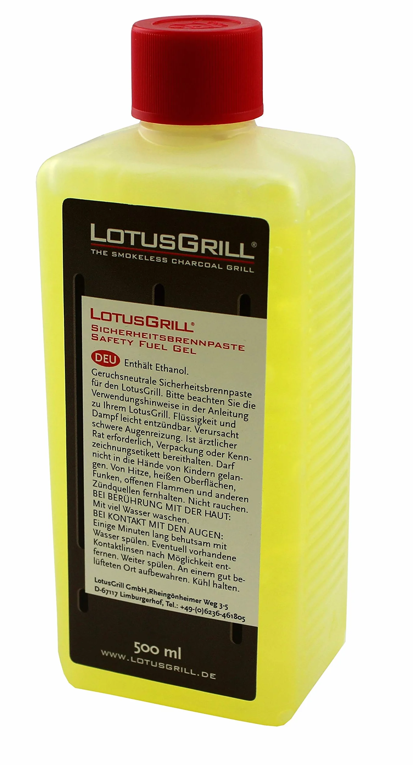 LotusGrill - 2 Carbonelle di Legno di Faggio da 2,5 kg + Pasta Combustibile da 500 ml,
