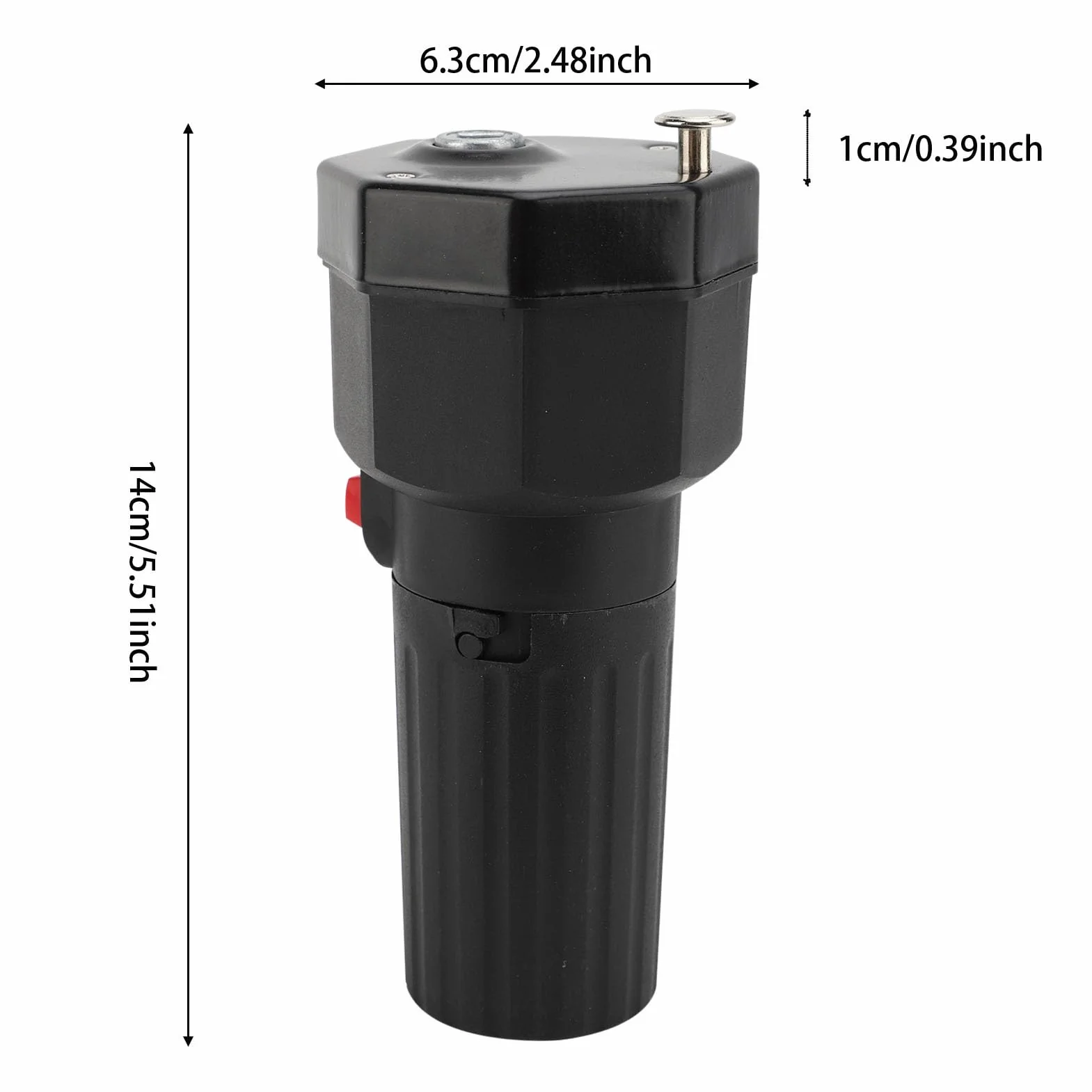 Estink Motore per Barbecue a Batteria 1,5 V, Girarrosto Elettrico con Staffa, Piccolo BBQ Rotator, Supporto per Arrosto, Batteria Non Inclusa