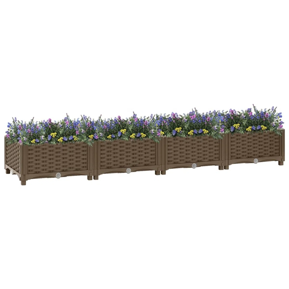 ShGaxin Arriate, Tavolo Da Coltivo, Orto Domestico, Coltivazione Di Piante Aromatiche, Arriate Da Giardino, 160x40x23 cm Polipropilene