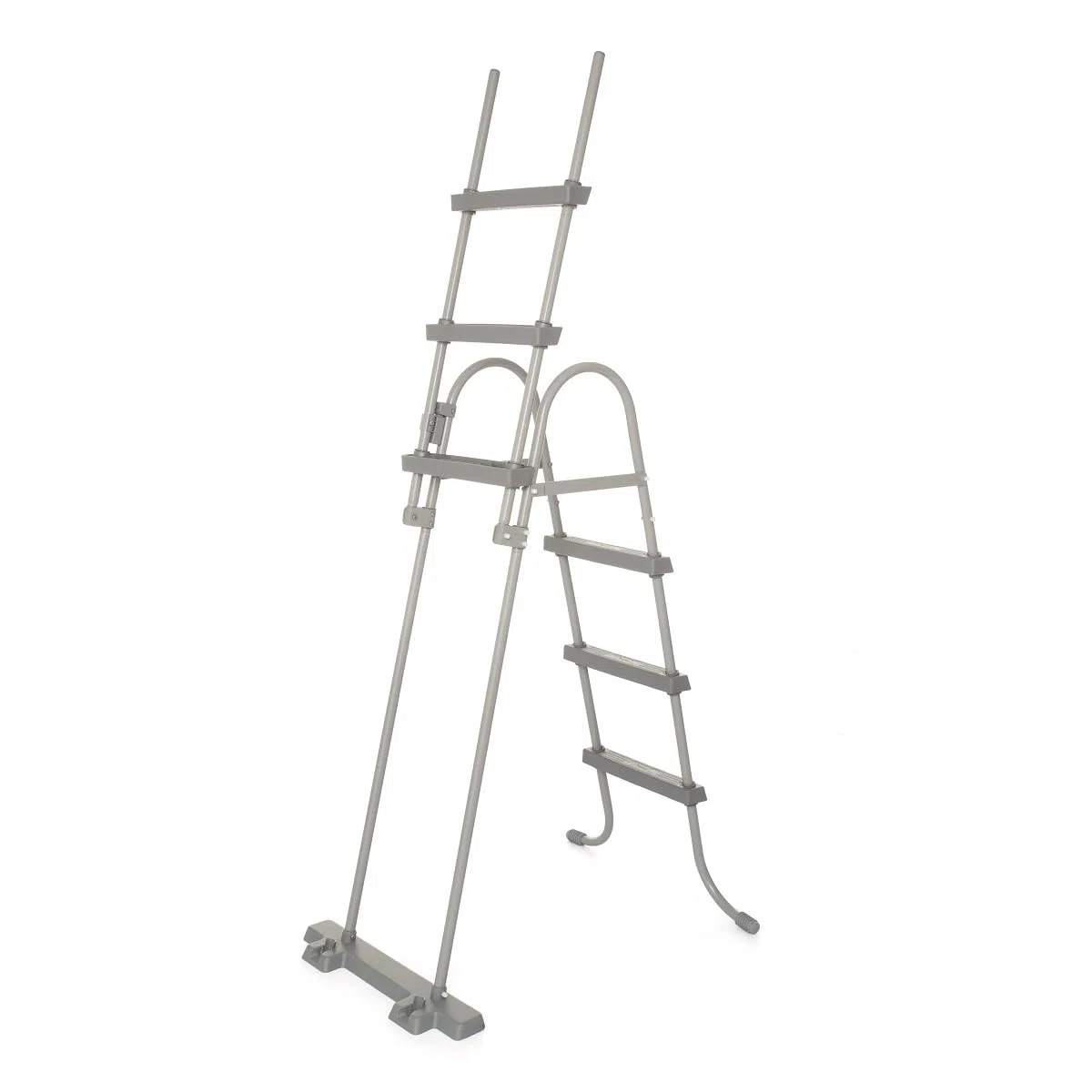 Bestway 58330-3 Scaletta per Piscine, Grigio, da 107 cm