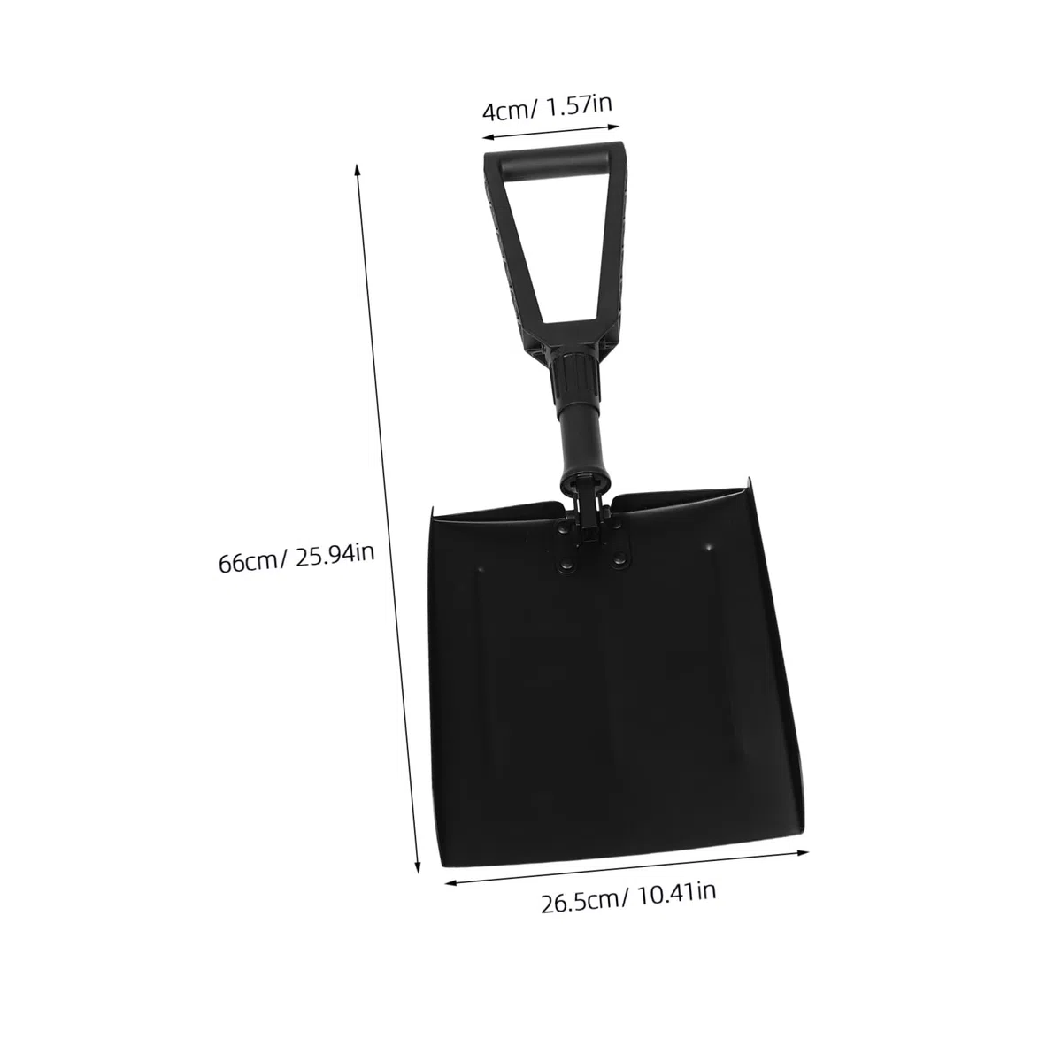 Mobestech Pala Neve Ferro Strumento Portatile Per Rimozione Neve Per Emergenze e Campeggio Include Sacchetto Per Conservazione e Protezione
