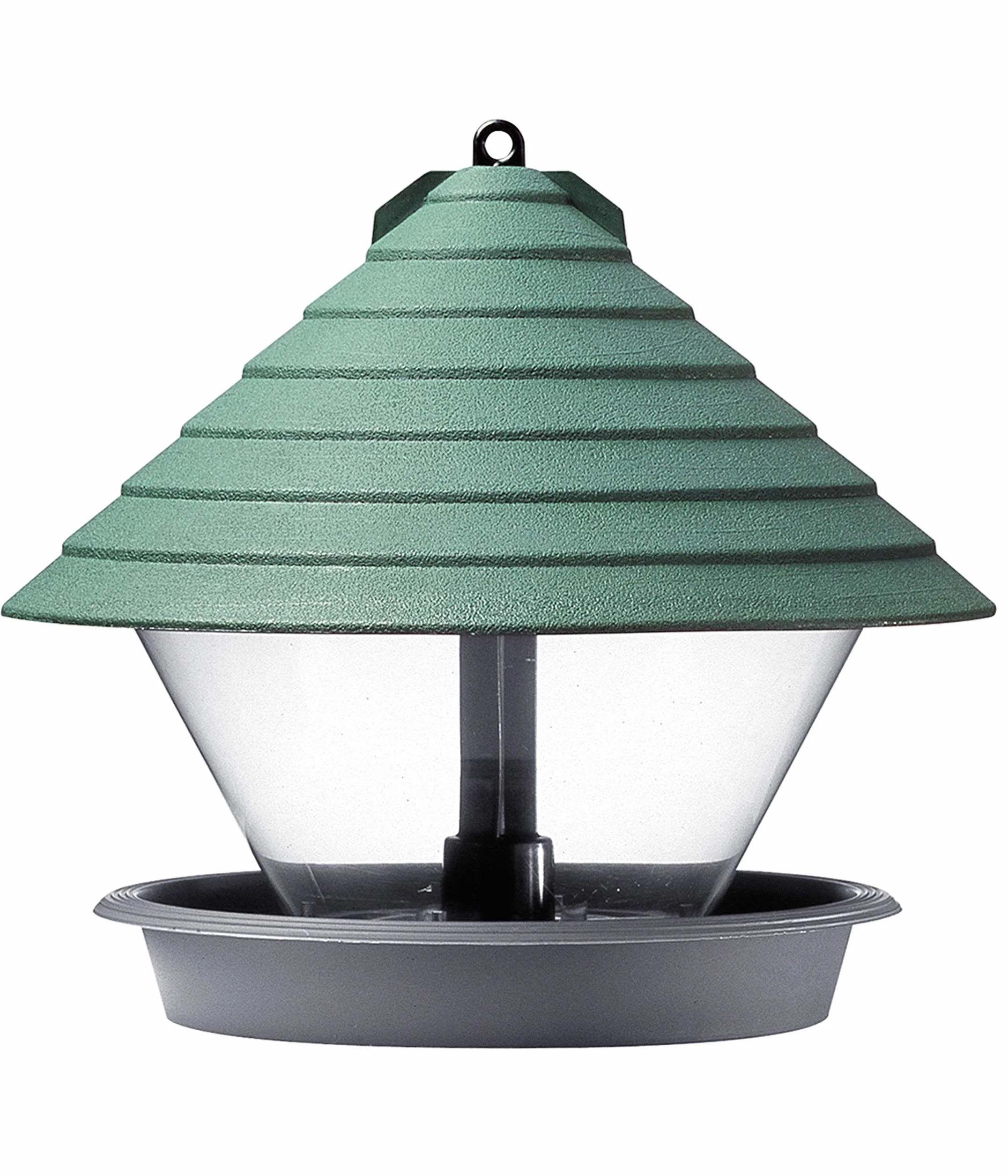 Dehner Natura - Mangiatoia per Uccelli Selvatici Guayana, Diametro: 27 cm, Altezza: 23 cm, in plastica, Colore: Turchese