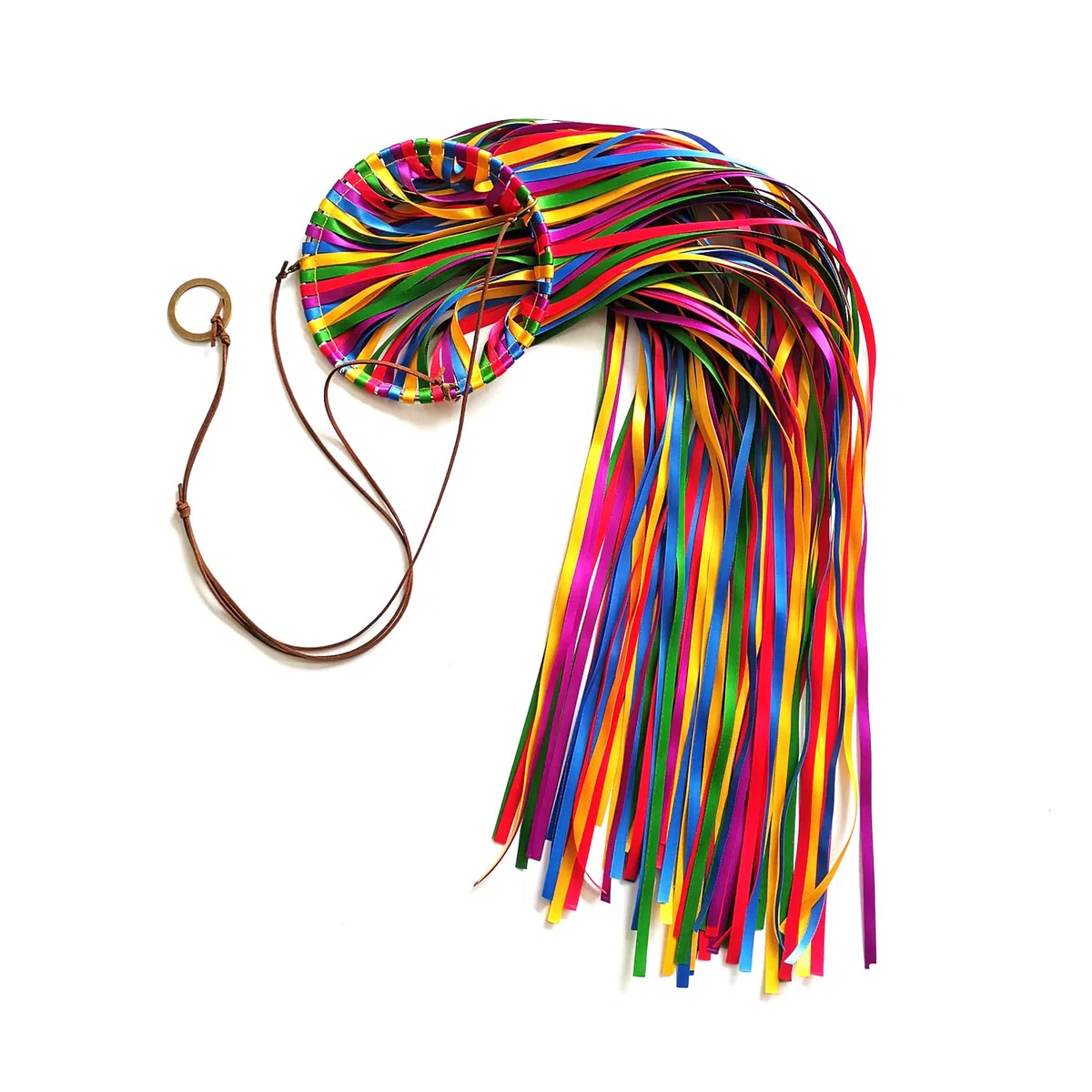 Nastro a Vento, Decorazione Esterna per Patio, Giardino, Cortile, Molo e Camper, 104 cm, WS41-01, Giallo, Verde, Viola, Blu Navy, Rosso, Trattamento Speciale per le Estremità del Nastro