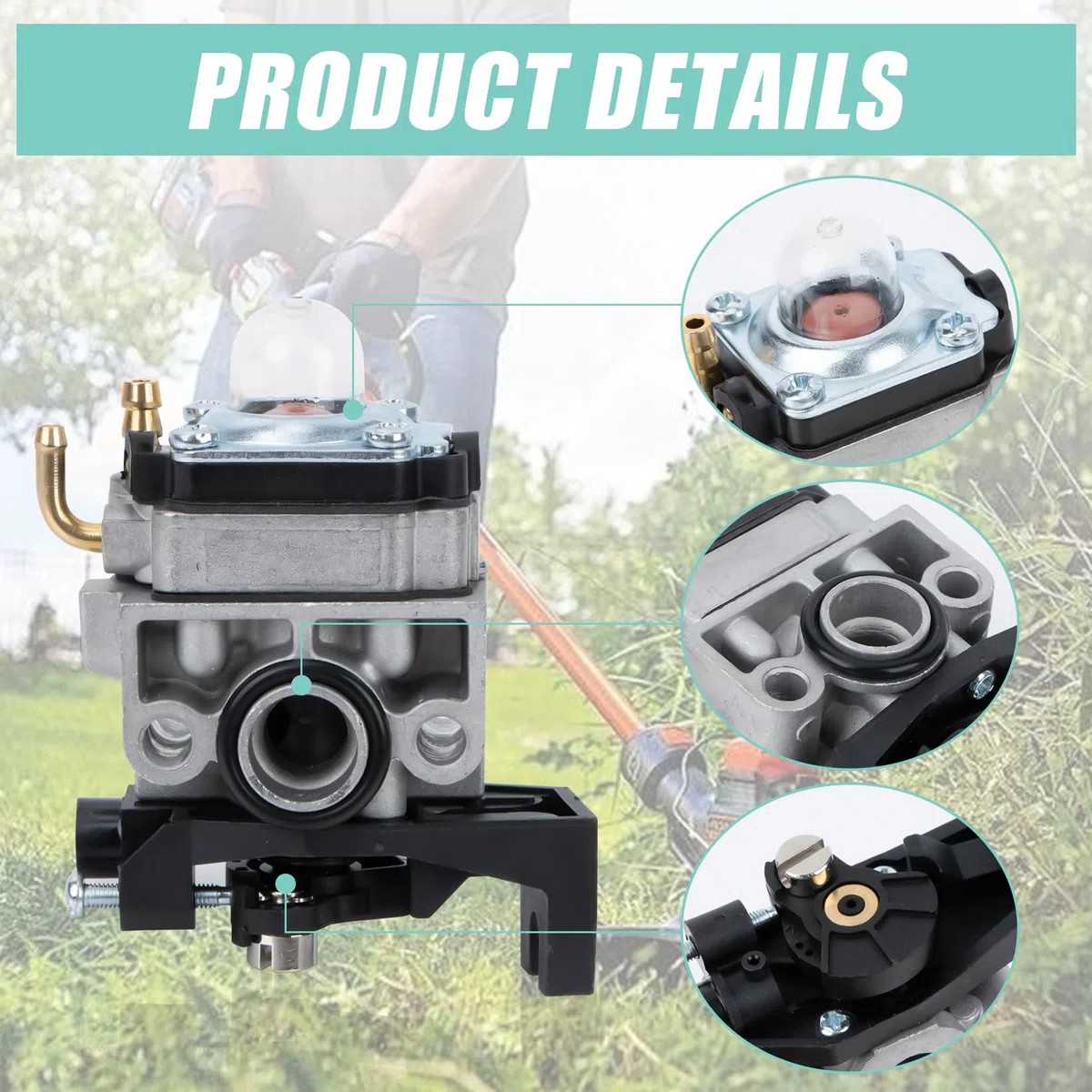 PSLER Kit Carburatore per Honda GX25 GX35 FG110 HHT25 HHT35 16100-Z0Z-034
