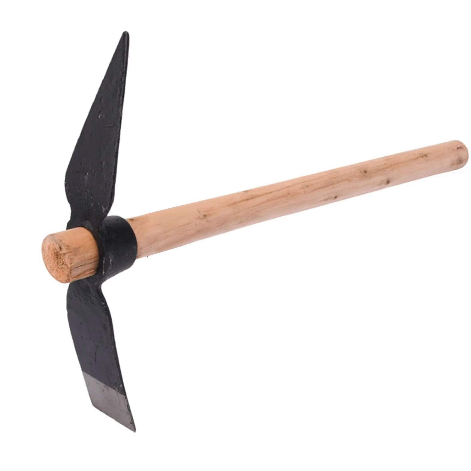 TOPINCN Pick Mattock Hoe Garden Pick Heavy Duty Piccozza Attrezzo Manuale Forgiato Diserbo Piccone da Giardino per Giardinaggio Allentamento del Terreno Campeggio