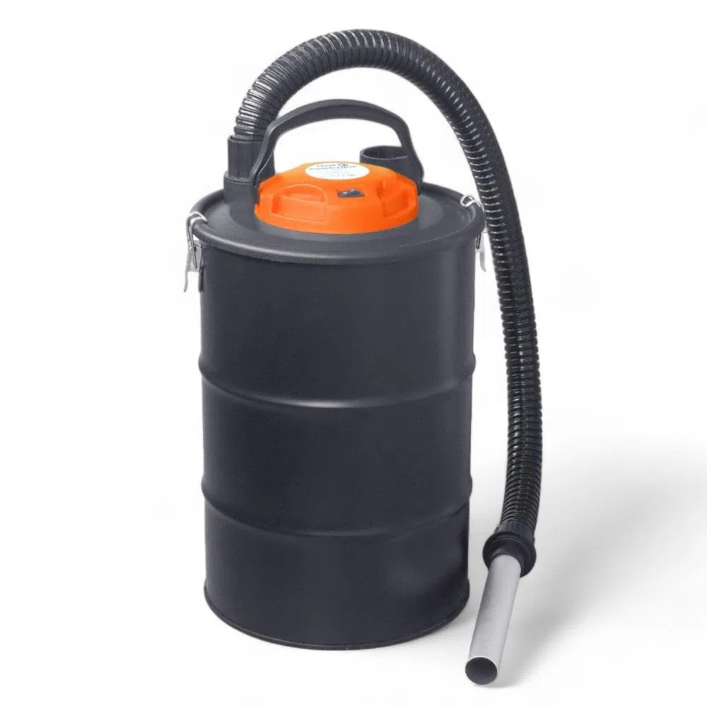 Aspiracenere per stufe pellet forni e barbecue fusto in acciaio lt 20