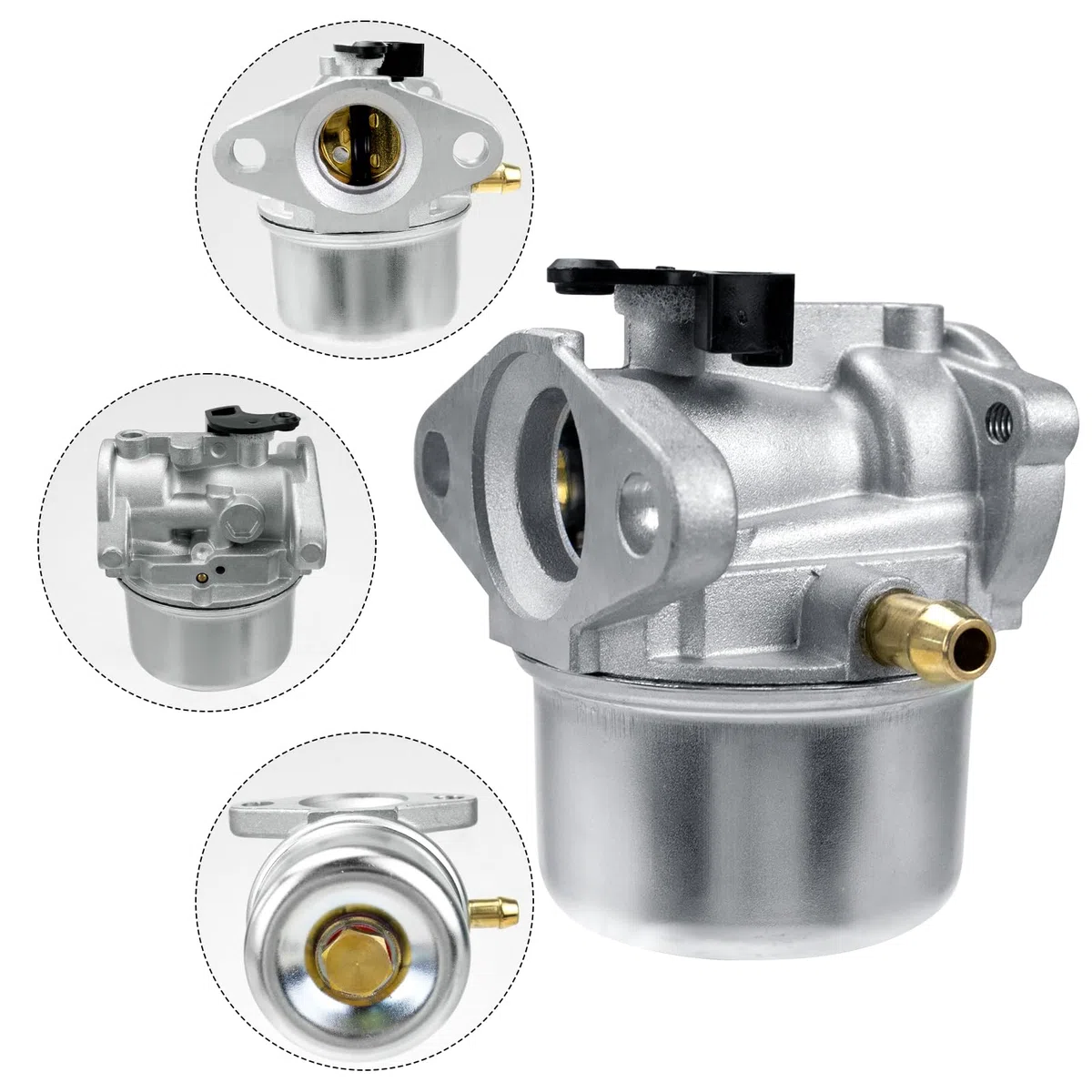 799868 Carburatore per Briggs & Stratton 6150 4-7 HP Motore 650 serie Troy Bilt 6.5HP 498170,497586,497314