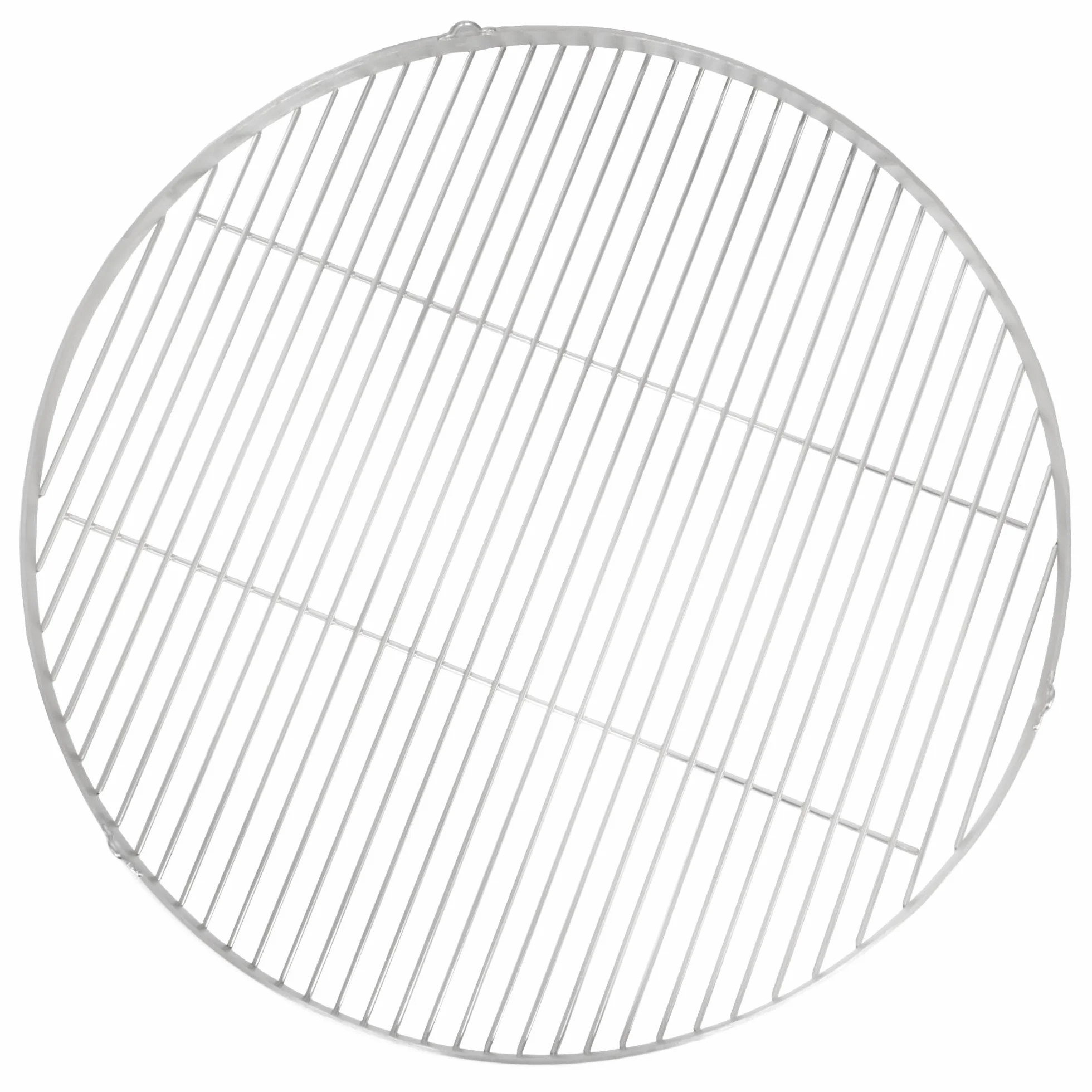 BBQ-Toro Griglia rotonda in acciaio inox | Ø 70 cm | Superficie di cottura sospesa con corda per treppiede | Ideale per barbecue all’aperto, accessorio da esterno
