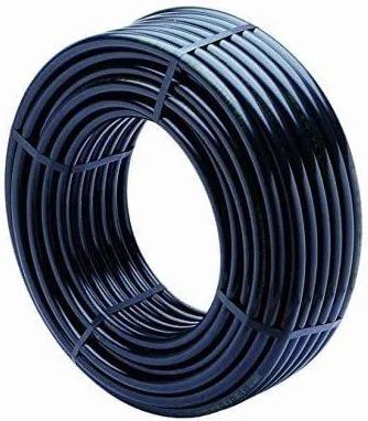 Suinga Tubo in Polietilene 32 mm 6 bar 50 metri per Irrigazione Agricolo, Nero