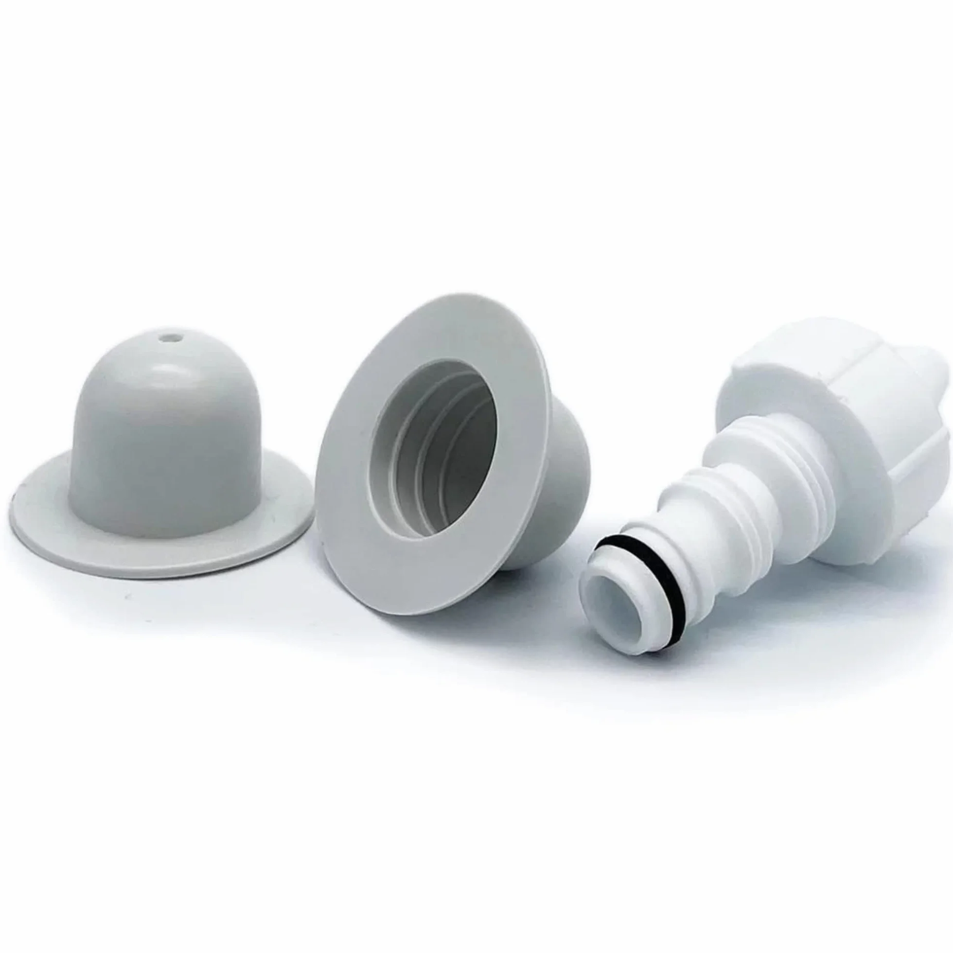 Avenli Piscina Fuoriterra Rettangolare con Struttura in Acciaio Cm 258x179x66 Azzurra con Predisposizione per Pompa Filtro