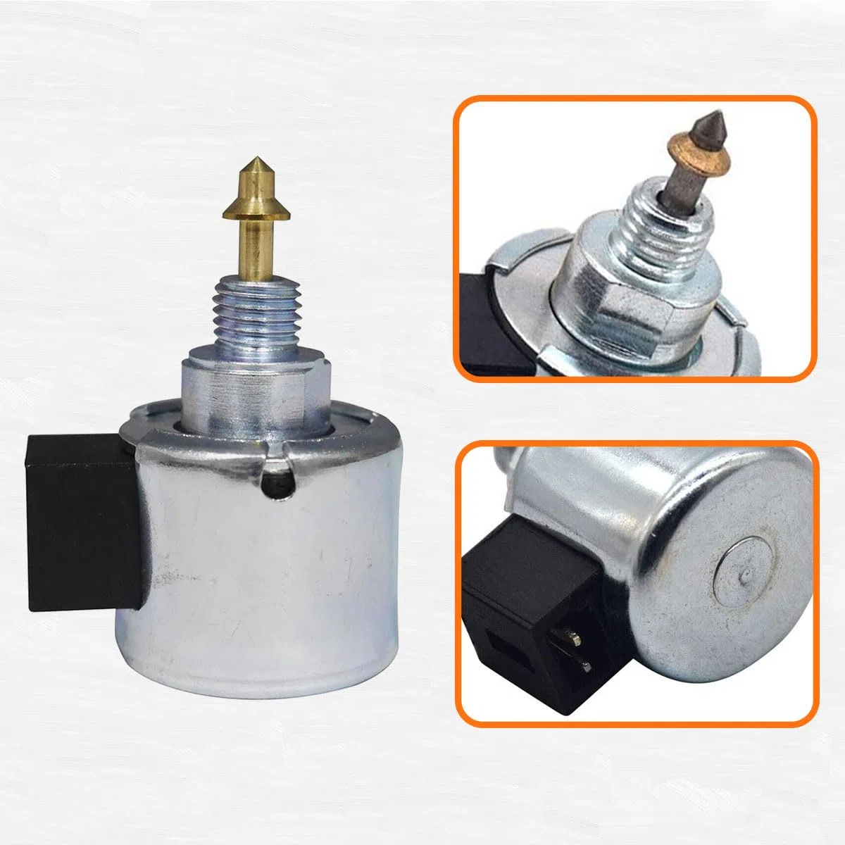 ZAMDOE 694393 Solenoide di intercettazione Carburante 846639 Compatibile per Briggs Stratton 28AH76-0113-E1 28AH77-0112-E1 Motore per Attrezzature da Giardino e Prato, per Toro 71286 74327