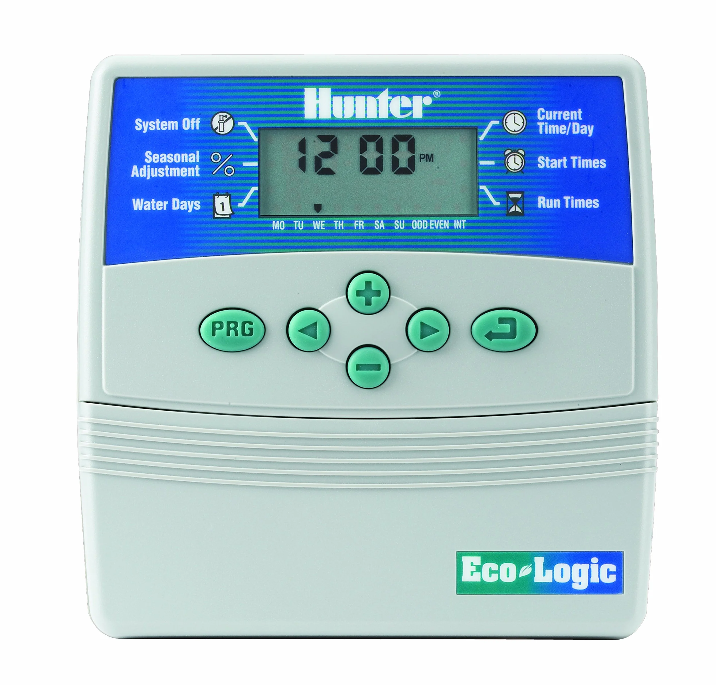 Hunter elc-401i – Programmatore di irrigazione, 4 stazioni, per interni