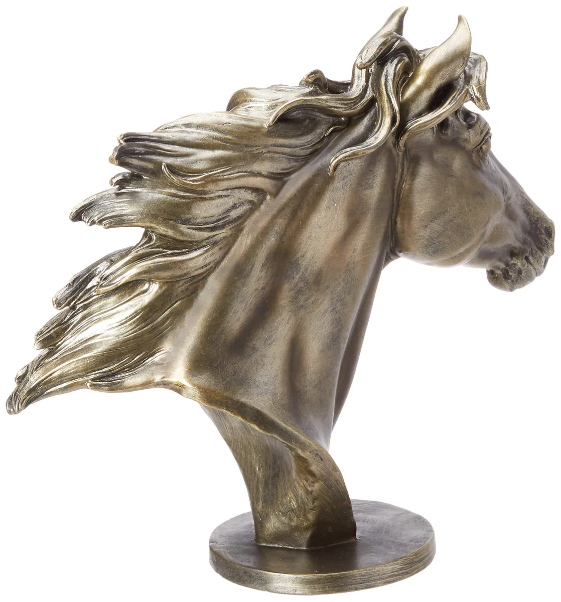 Design Toscano QS252 Maestosa Statua di Cavallo Stallone, Multicolore