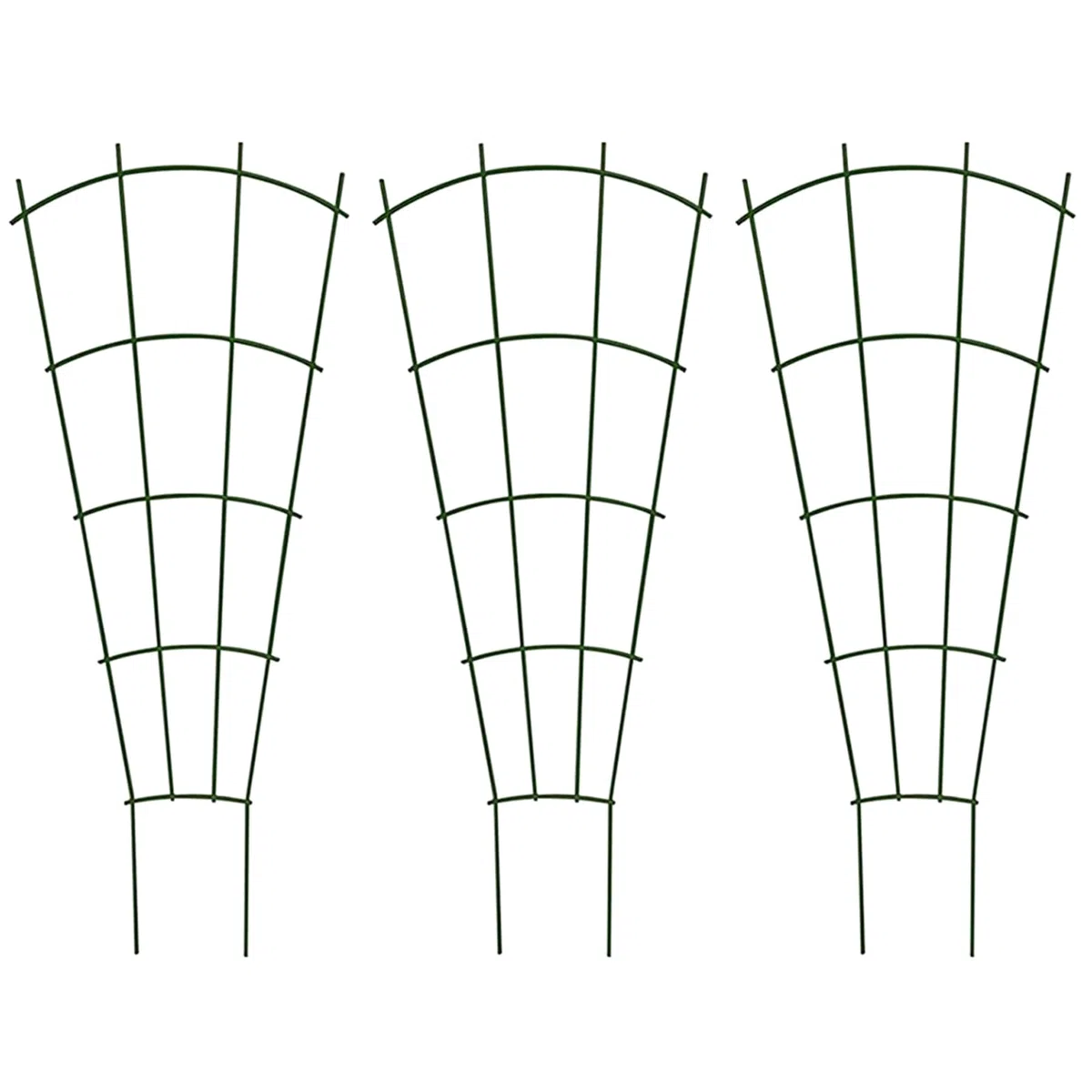 3 Pezzi Traliccio Per Piante Rampicanti, Traliccio, Gabbia Per Piante, Traliccio Per Piante In Vaso, Traliccio Accessorio Da Giardino, Antiruggine Supporto Piante Vaso Arrampicata, Adatto per le viti