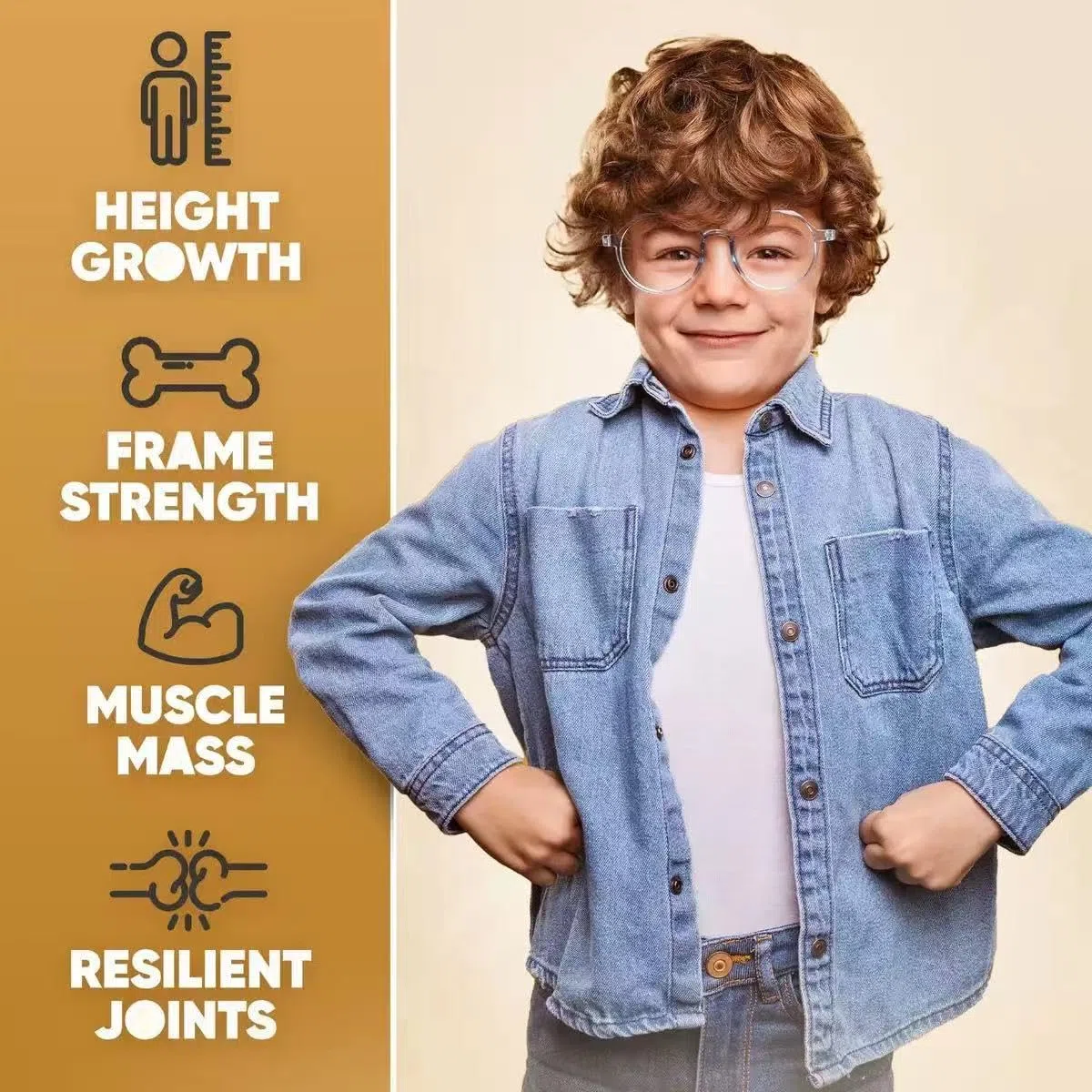 Growth Tall Nutrizione per la crescita naturale di bambini e adolescenti - Per i palati più esigenti, per persone più alte dai 5 anni in su|truheight
