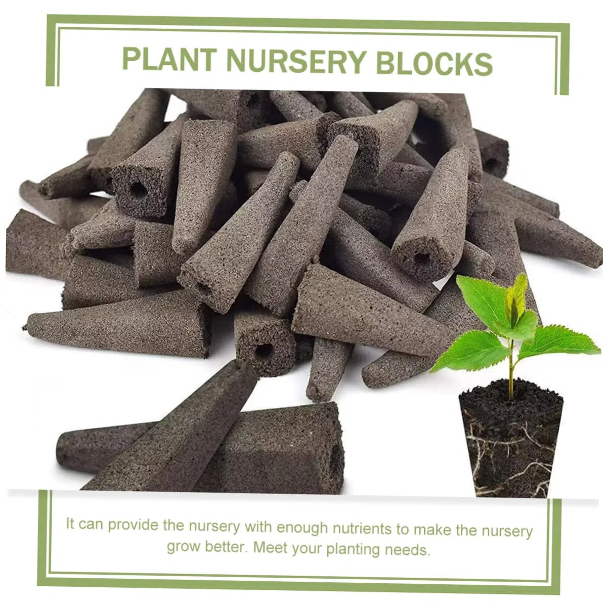 BESPORTBLE 100pezzi Nutrienti per Coltivazione per Giardinaggio Balcone e Vasi Ottimale per Semi e Idroponiche