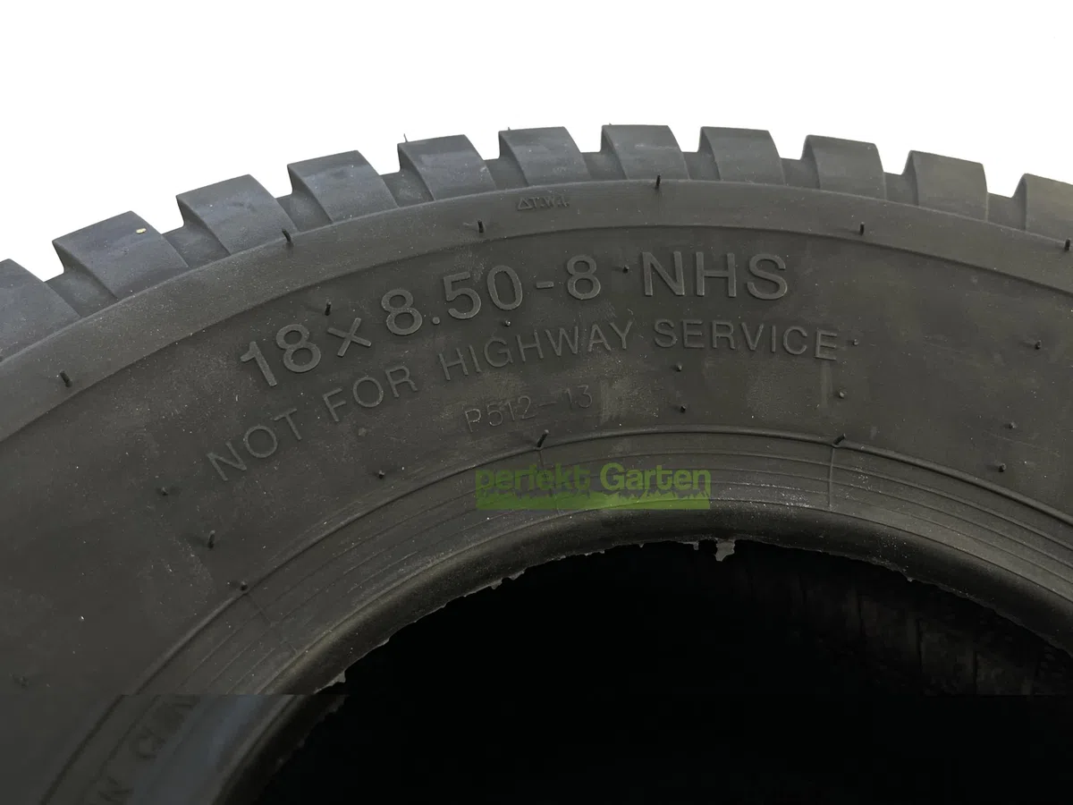Pneumatico 18x8.50-8 4PR Honda Stiga Partner Ferris Stihl Mountfield per trattori e trattorini tosaerba