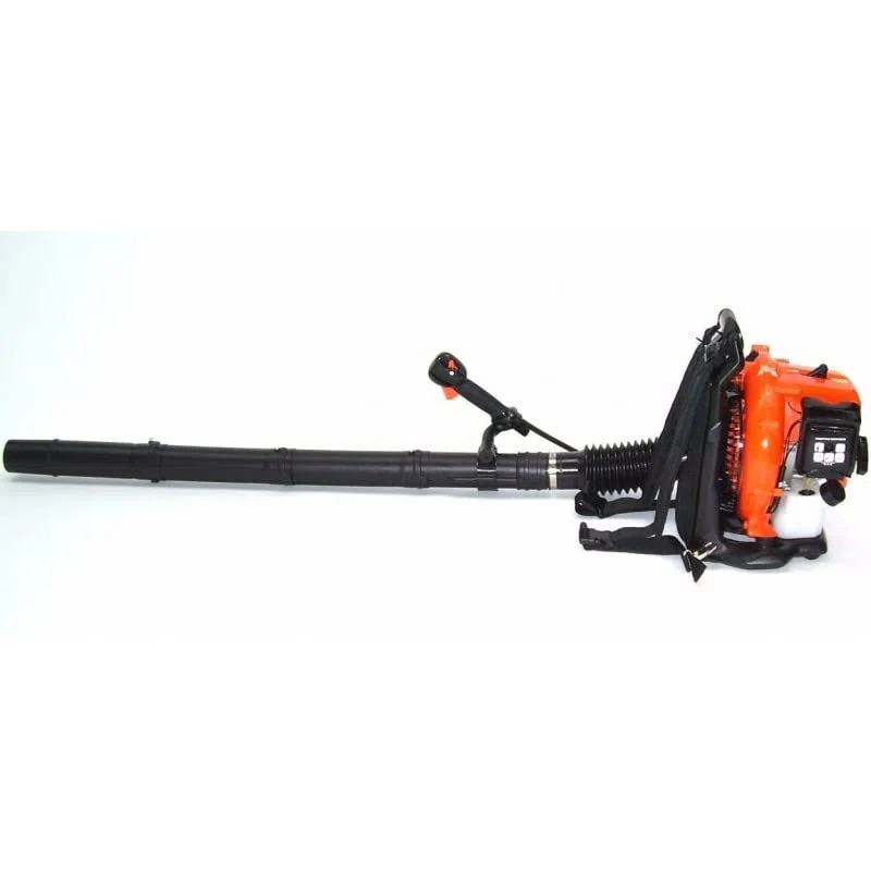 Soffiatore Foglie a Zaino Motore a Scoppio 2 Tempi 52CC 1,25KW 7000rpm Serbatoio 1,7 Lt con Spallacci Spalla Imbottiti Regolabili Manico Ergonomico per Manutenzione Per Giardino Esterno