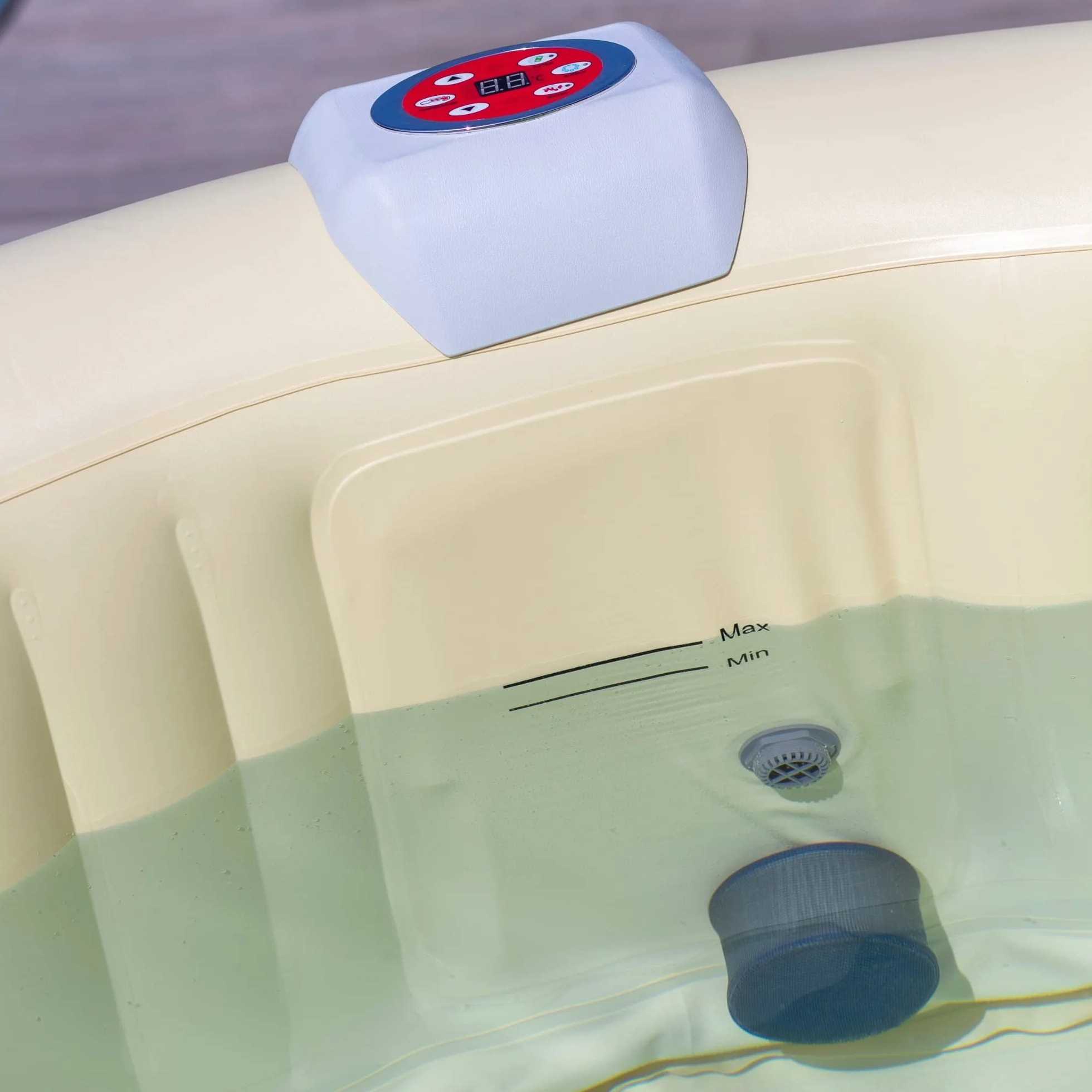 Piscina Spa Pool 3 idromassaggio Quadrata 185X185X65