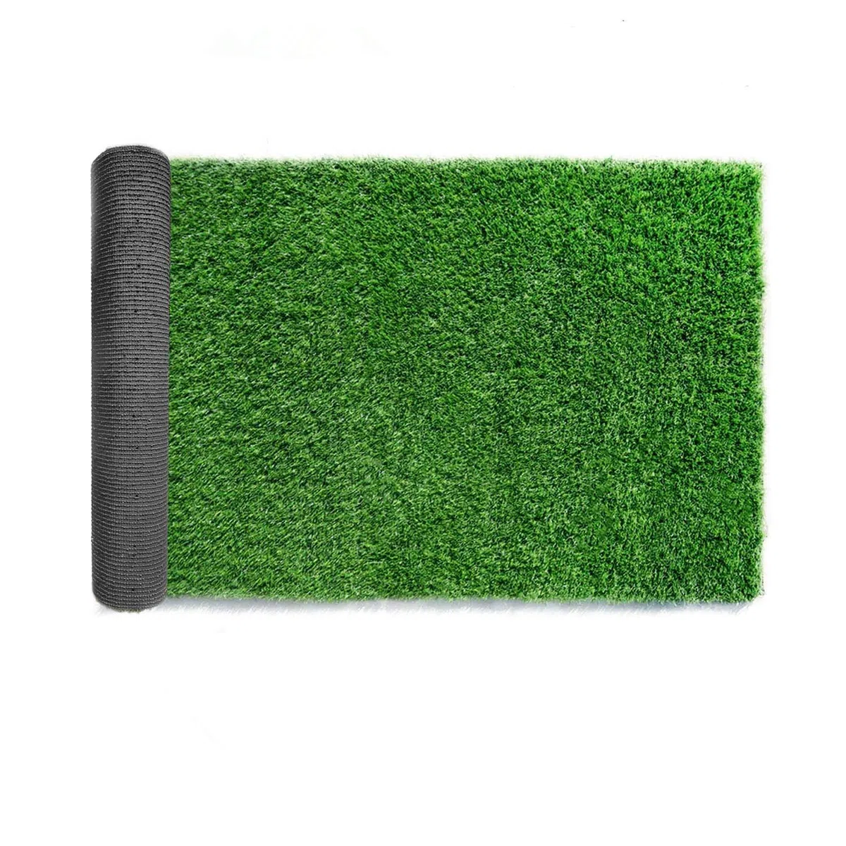 LITA Erba artificiale sintetica di alta qualità, altezza del pelo, 10 mm, erba sintetica ad alta densità, dall'aspetto naturale e realistico, per giardino, animali domestici e cani (1 m x 5 m)