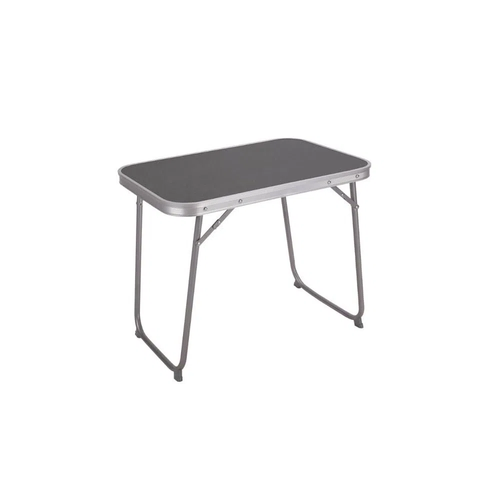 Tavolo pieghevole grigio acciaio 60 x 40 x 50 cm 10016G