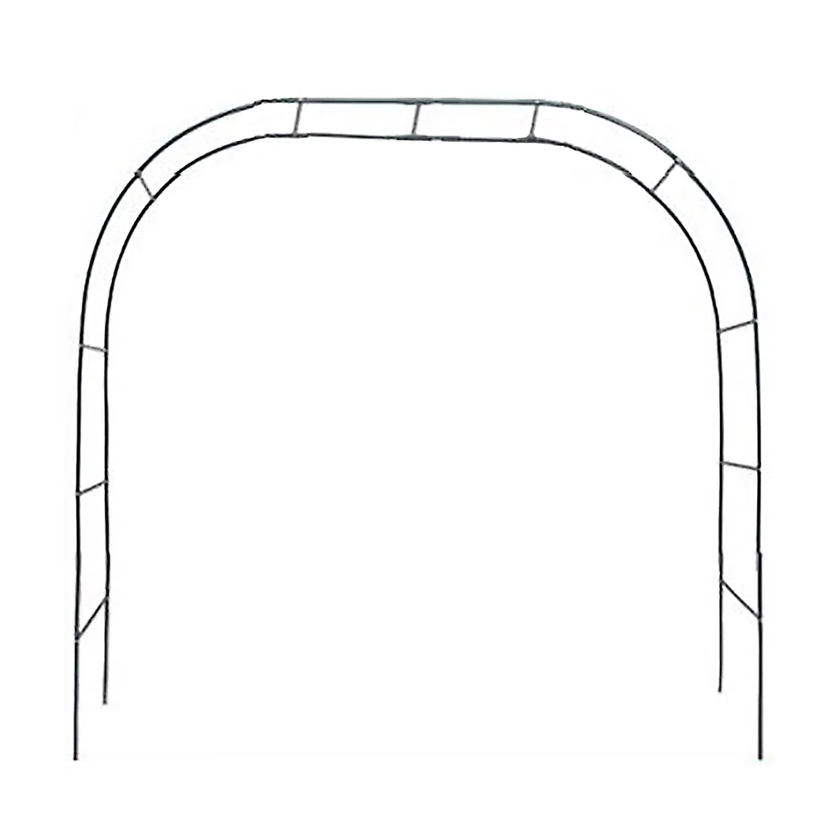 Arco da giardino, grande pergolato in metallo pergolato per matrimonio arco da giardino per varie piante rampicanti o cortile, prato, decorazione per feste di nozze