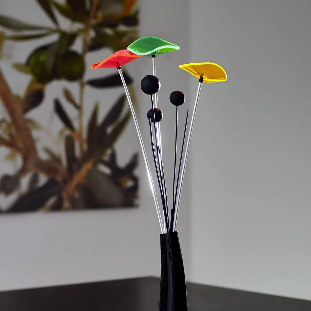 cazador-del-sol | Lucille - Rainbow | Set di 6 dischi ondulati - Lunghezza 17''
