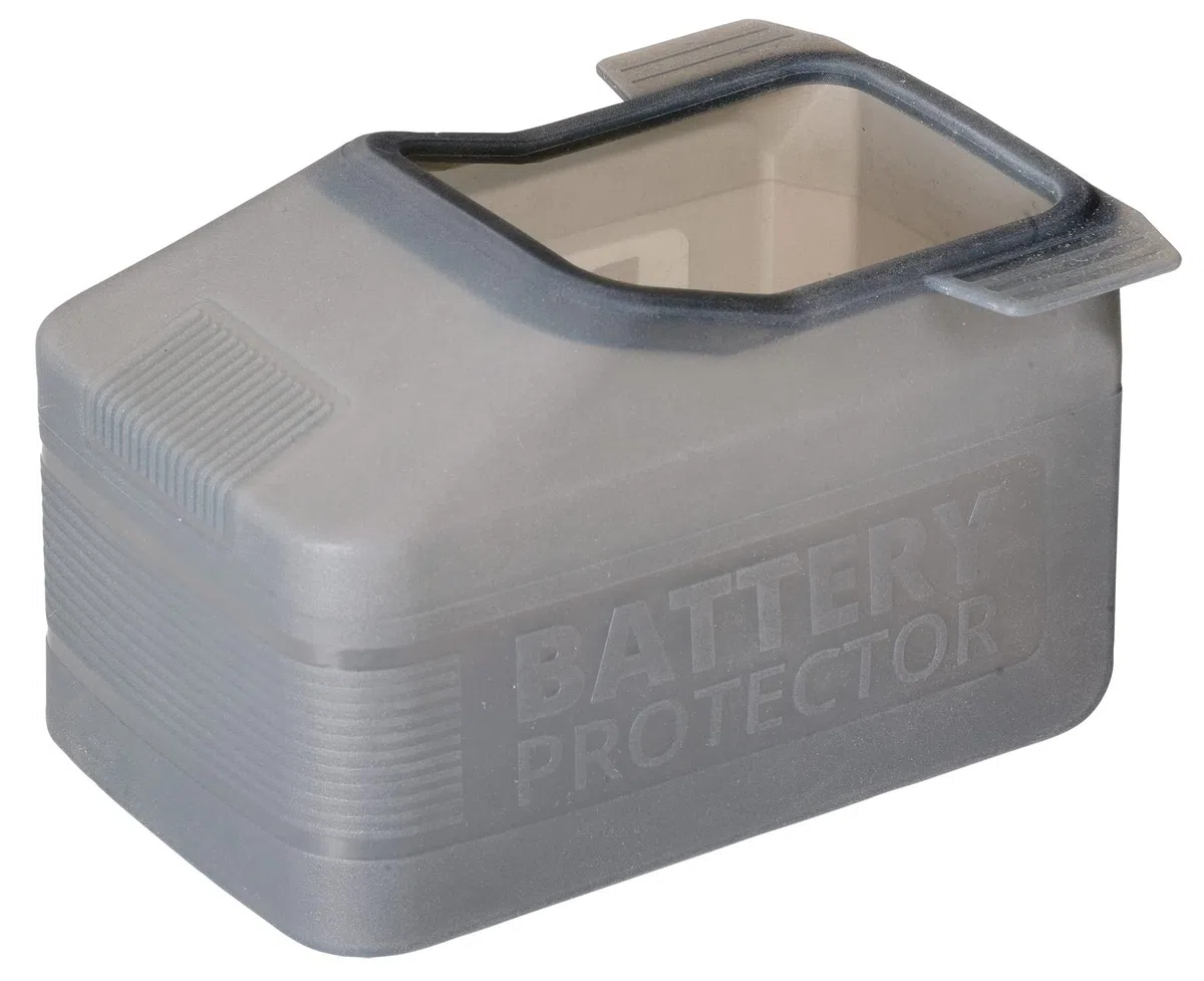 Custodia originale Einhell (per tutte le batterie Power X-Change da 18 V, protezione da polvere, umidità e spruzzi d'acqua, utilizzabile per esempio hypresso, senza batteria)