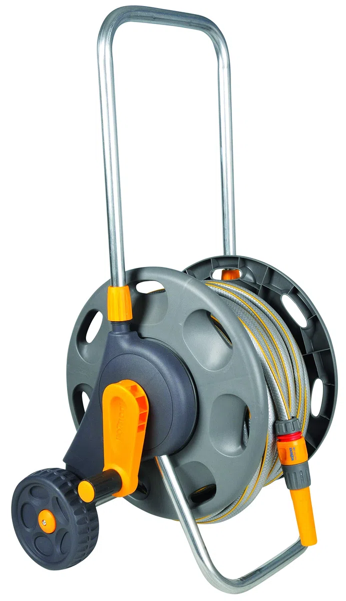 Hozelock Carrello Avvolgitubo, 20 m, colore: arancione