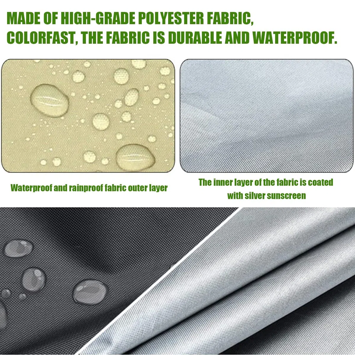 Tetto di Ricambio per Dondolo da Giardino,2/3 posti Tettuccio di Ricambio Universale per Dondolo da Giardino,210D Telo Oxford Impermeabile Anti-UV Copertura di Ricambio per Terrazza