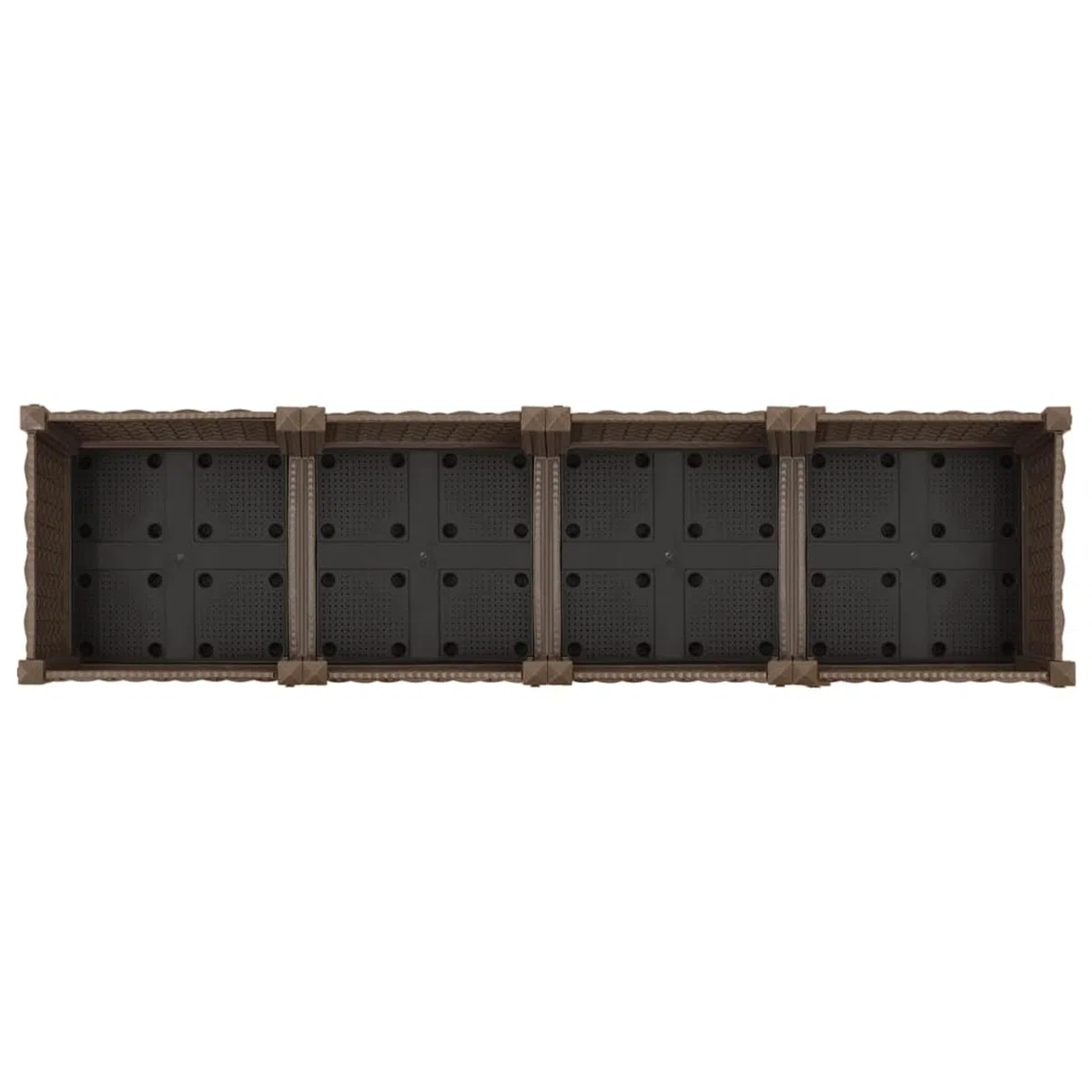 ShGaxin Arriate, Tavolo Da Coltivo, Orto Domestico, Coltivazione Di Piante Aromatiche, Arriate Da Giardino, 160x40x23 cm Polipropilene